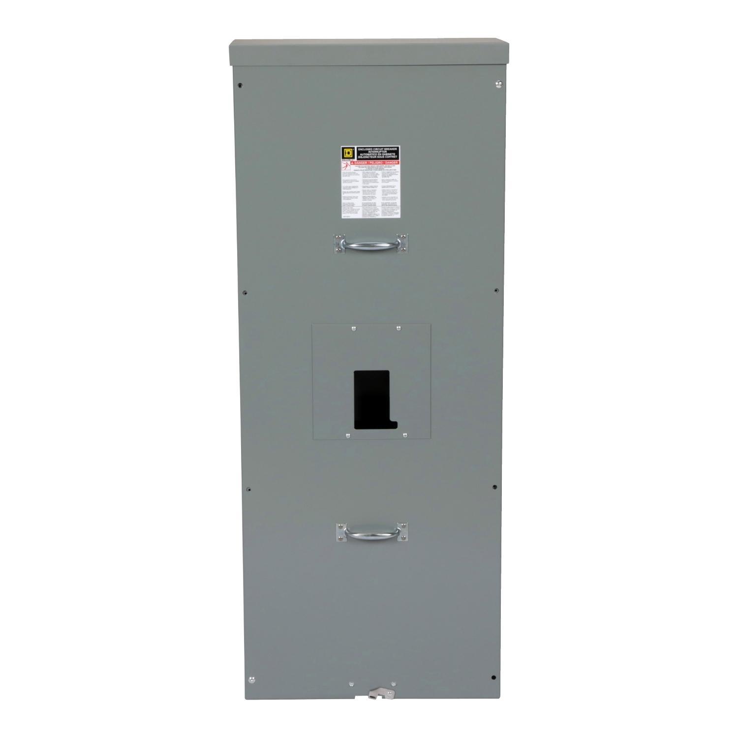 Square D™ P1200S PGL/PJL/PKL/PLL Frame Circuit Breaker Enclosure, 600 to 1200 A, 2/3 Poles