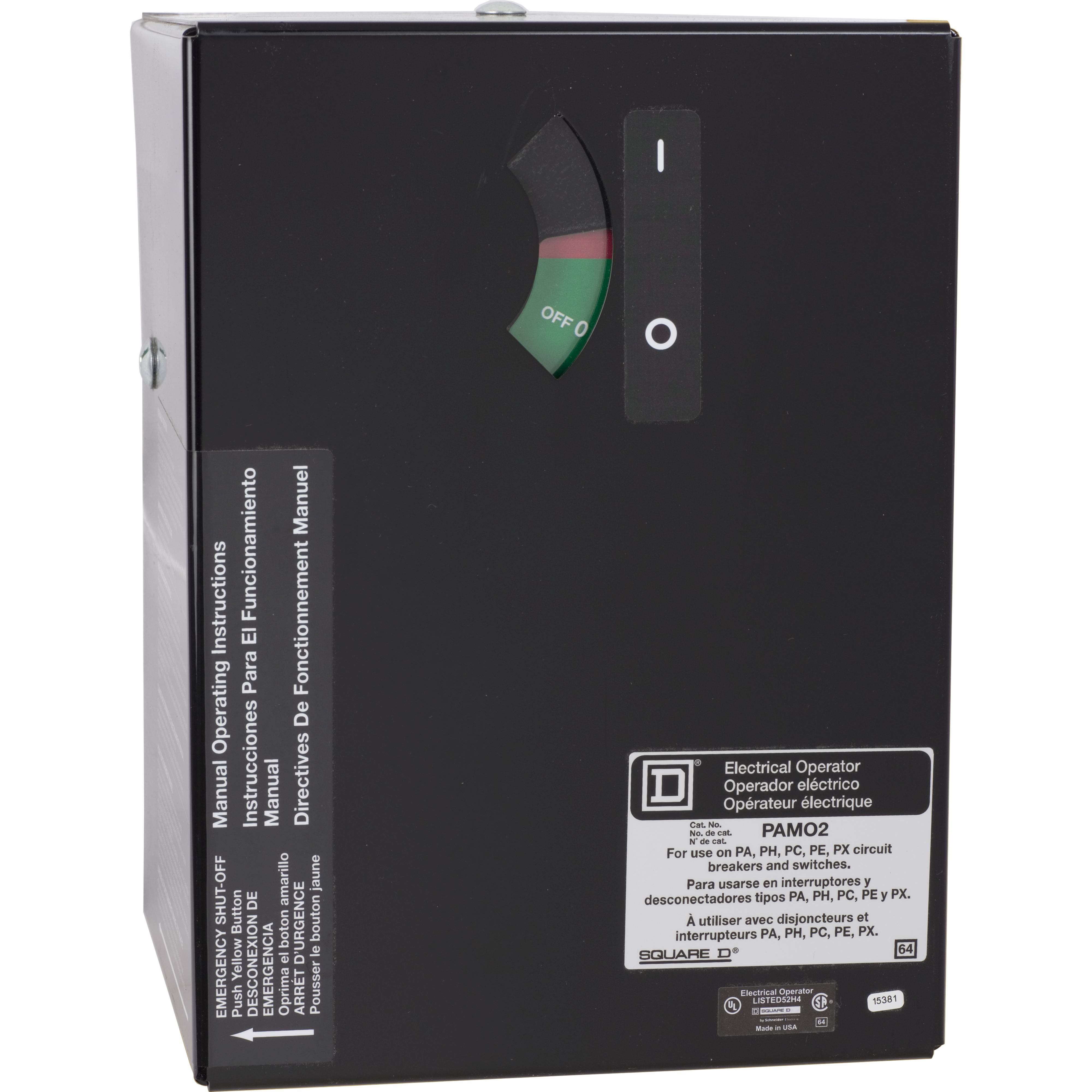 Square D™ PAMO2 Breaker Electrical Operators