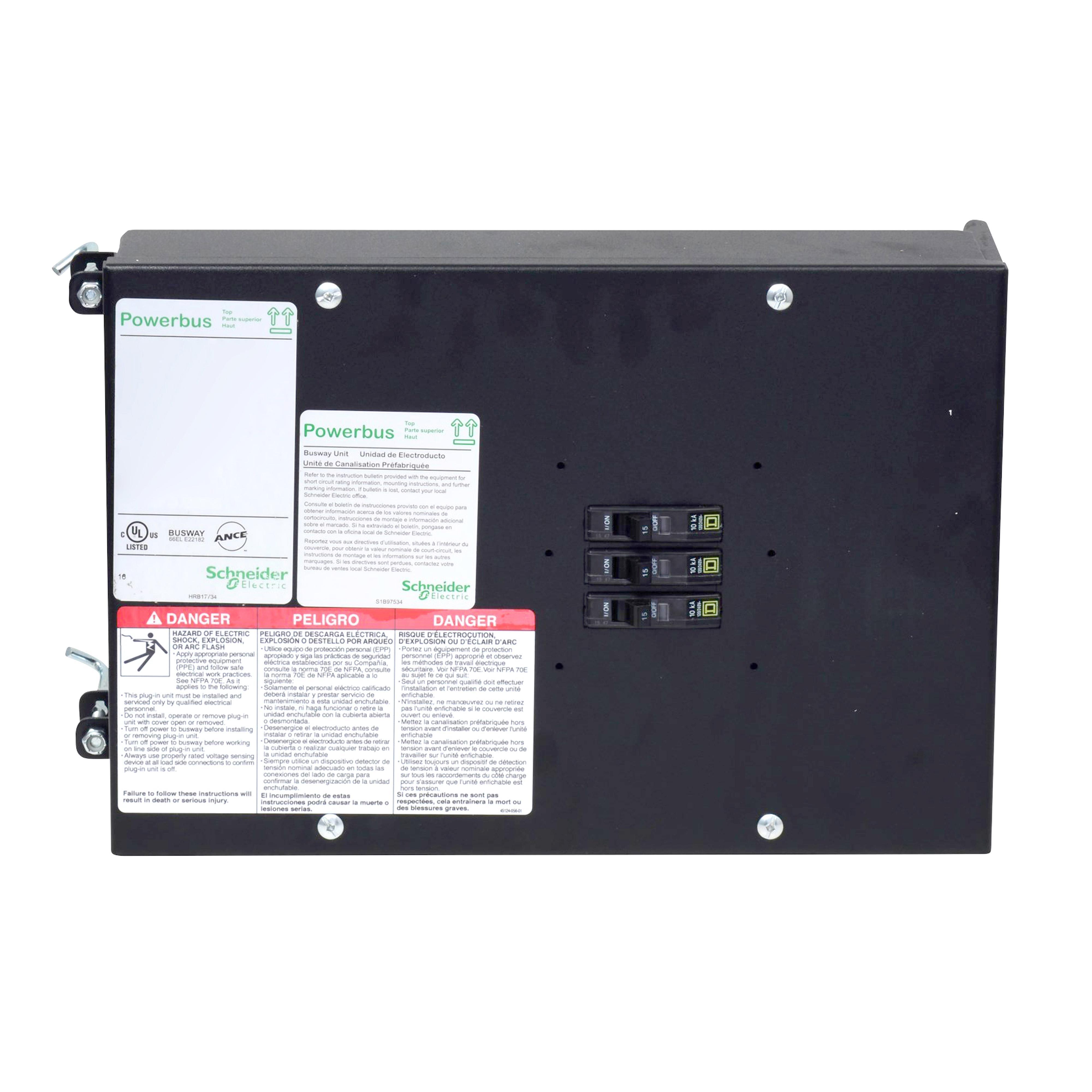 Square D™ PBPQO4A100 Busway Boxes & Enclosures