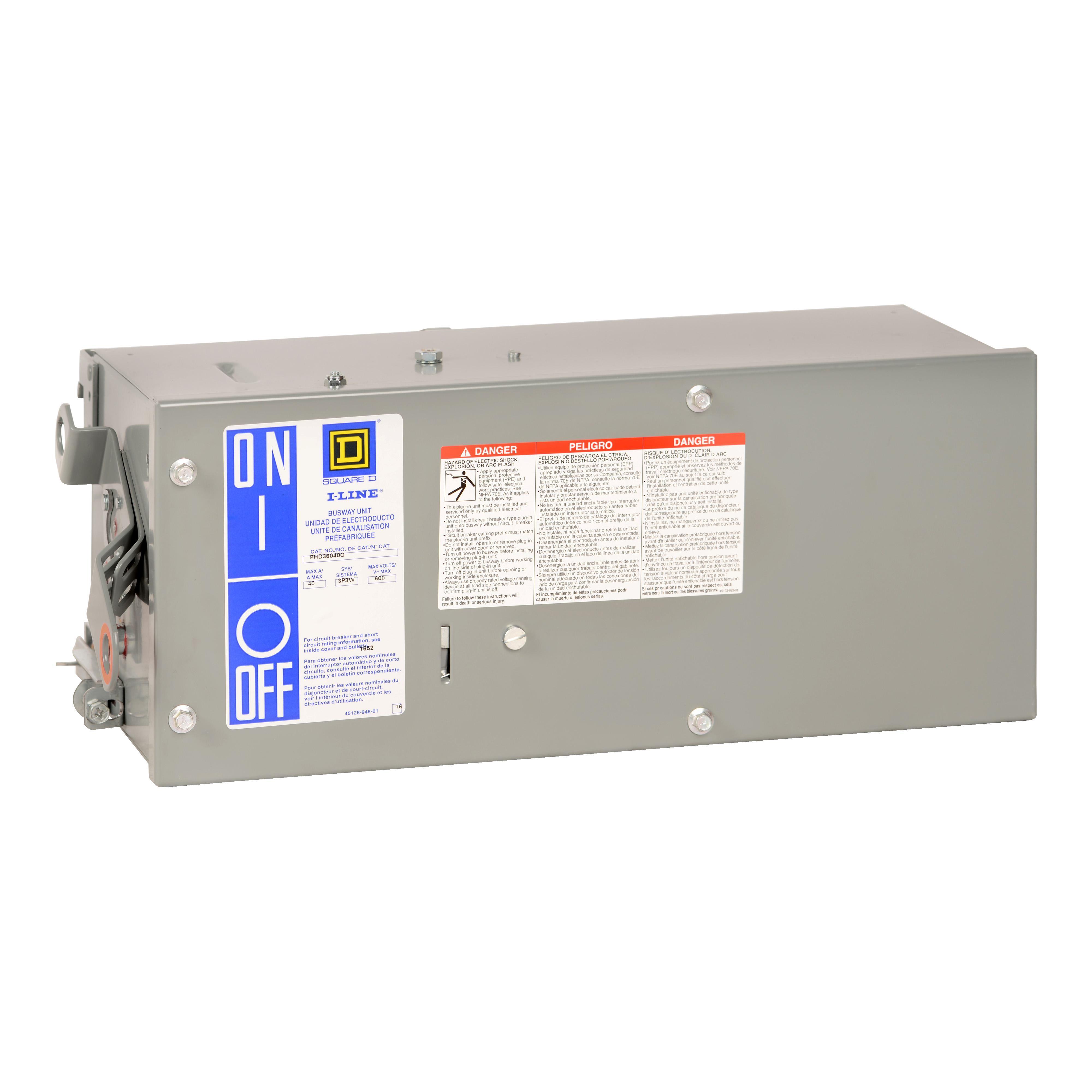 Square D™ PHJ36050GN Busway Circuit Breaker Plug Units