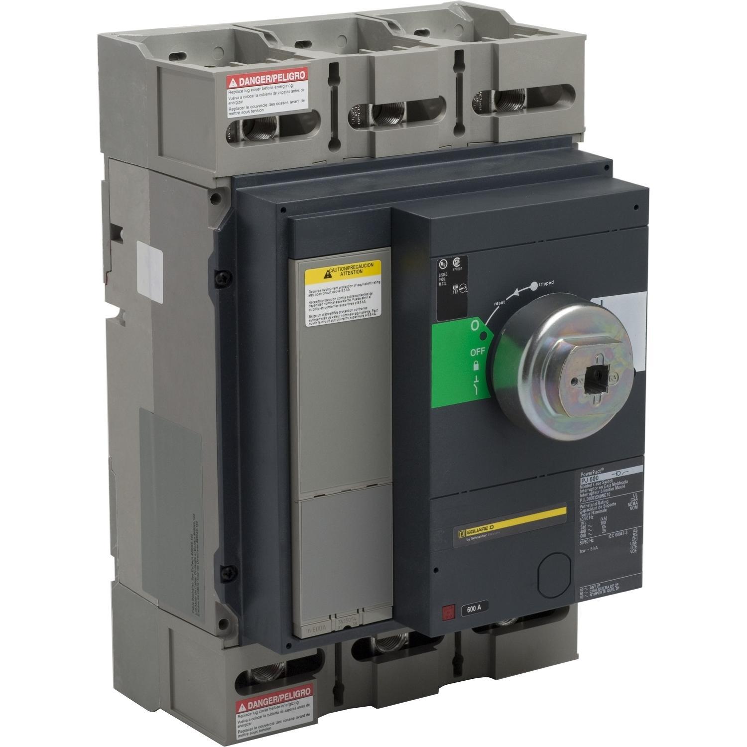 Square D™ PJL36000S12RE10 Molded Case Circuit Breakers