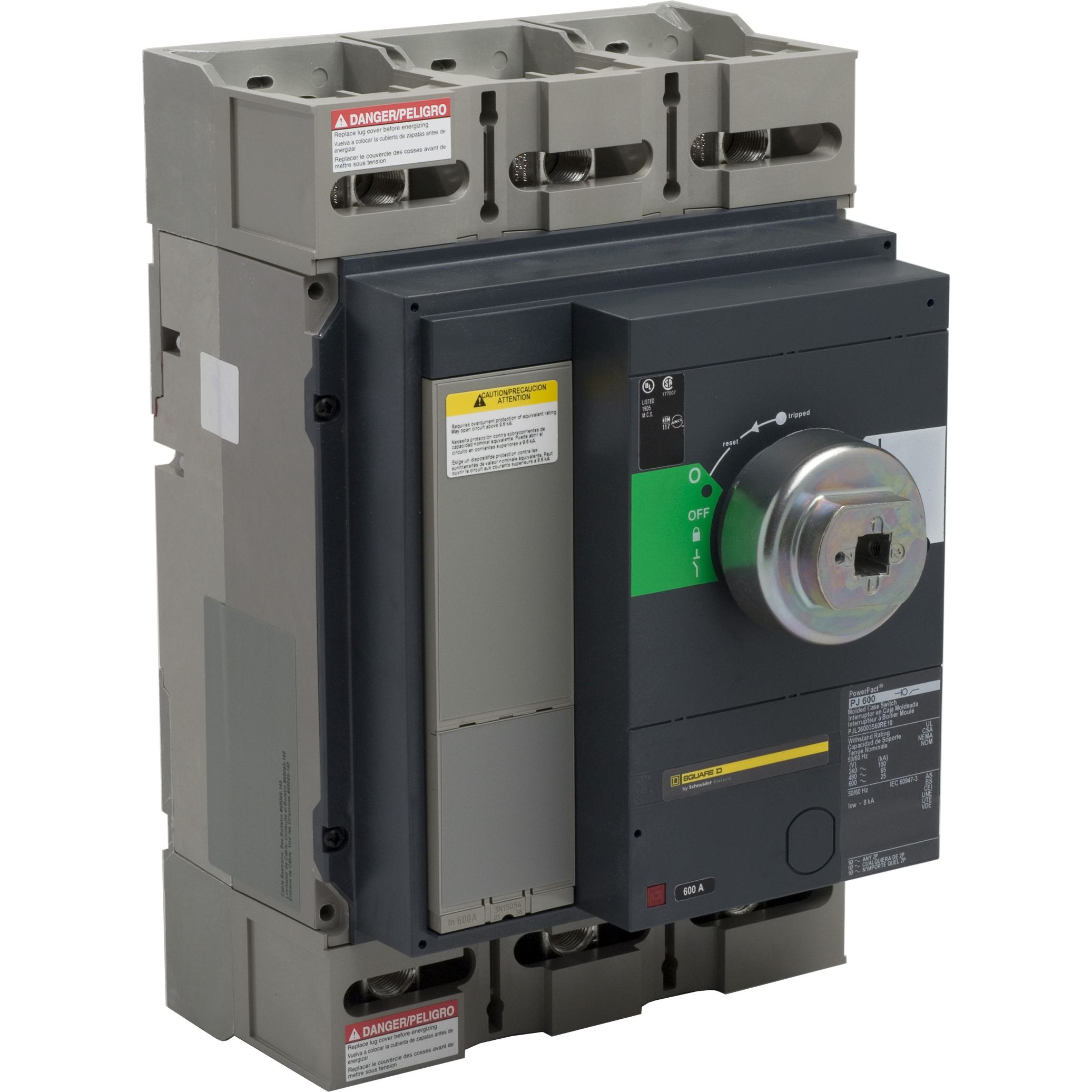 Square D™ PJL36000S80RE10 Molded Case Circuit Breakers