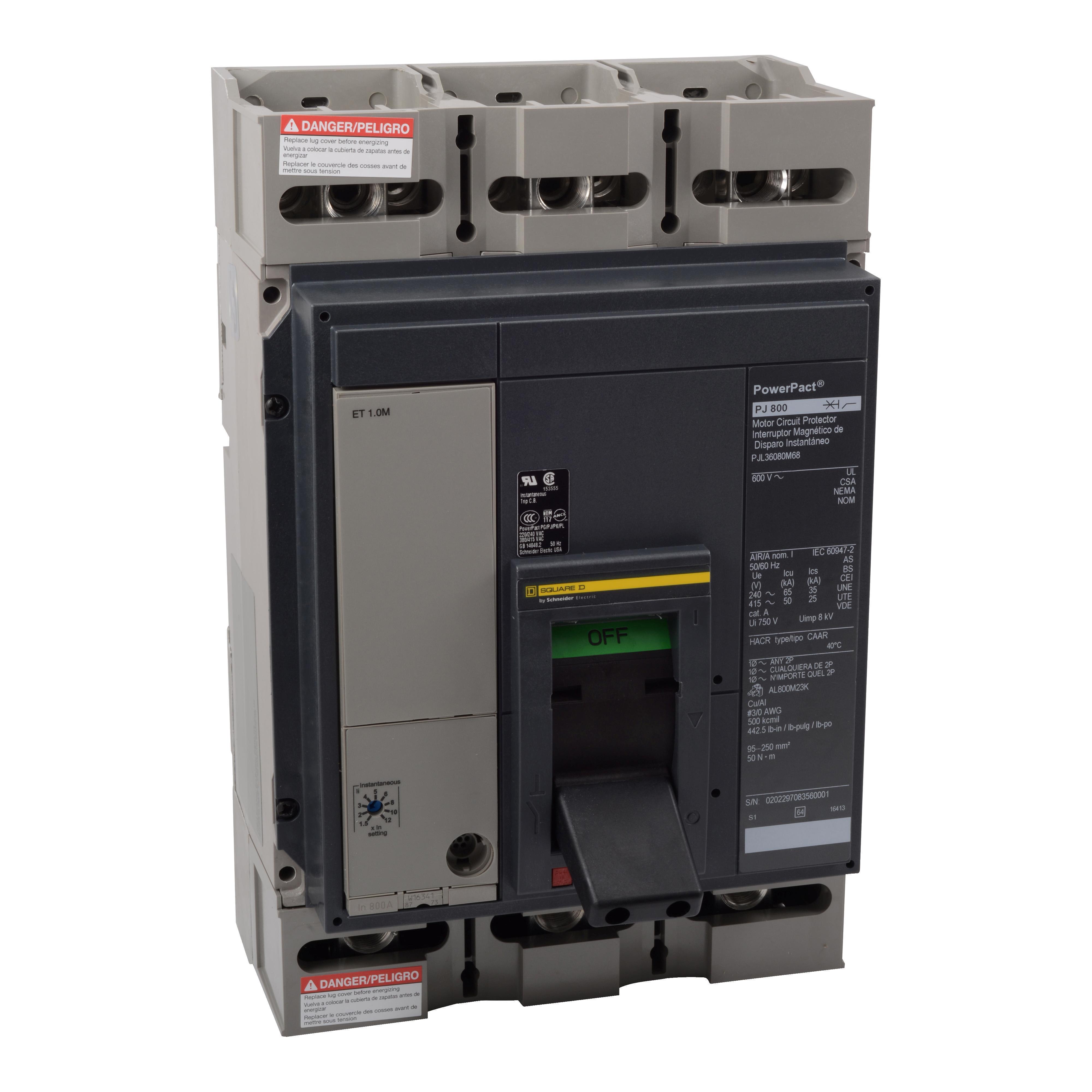 Square D™ PJL36080M68 Molded Case Circuit Breakers