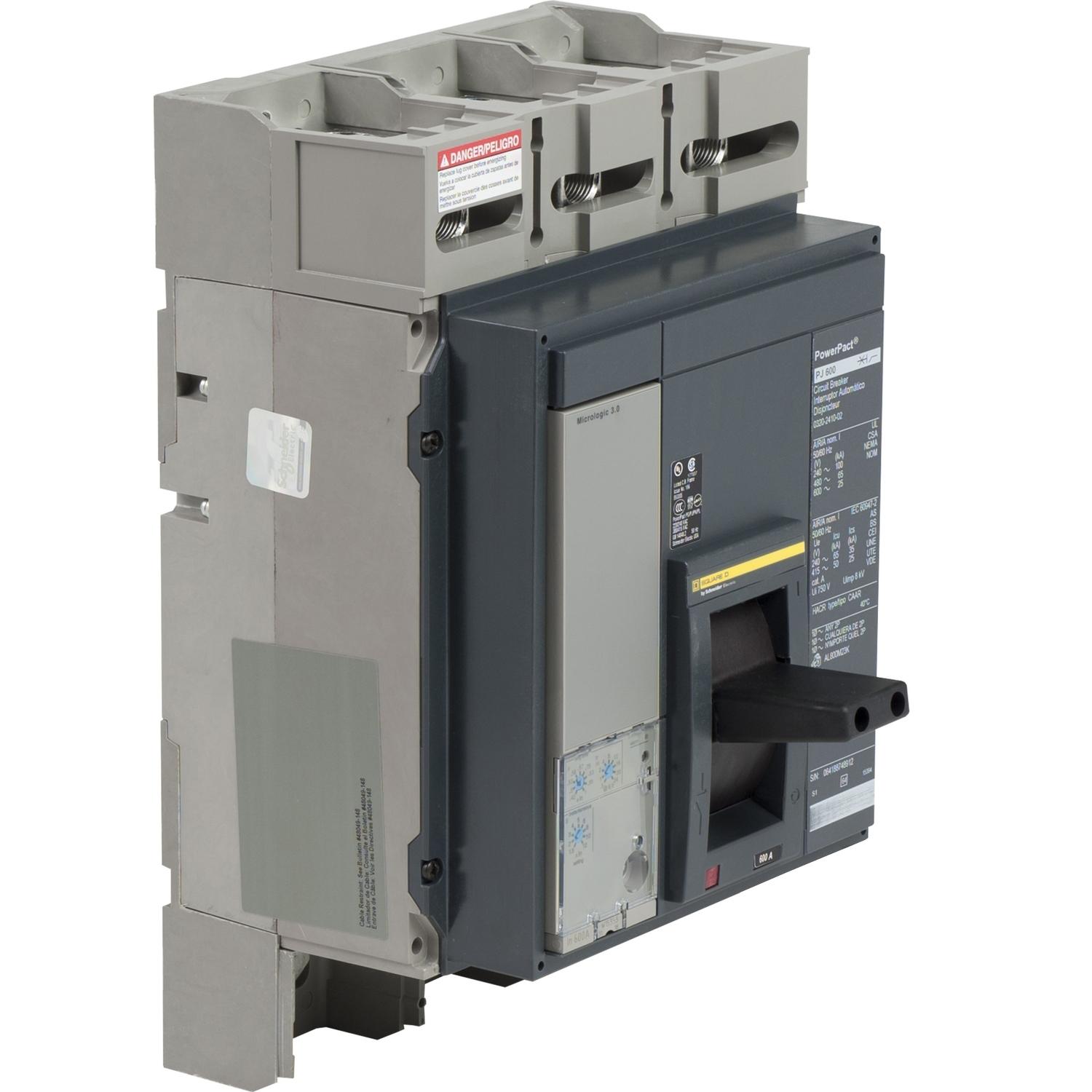 Square D™ PJM36120CU31A Molded Case Circuit Breakers