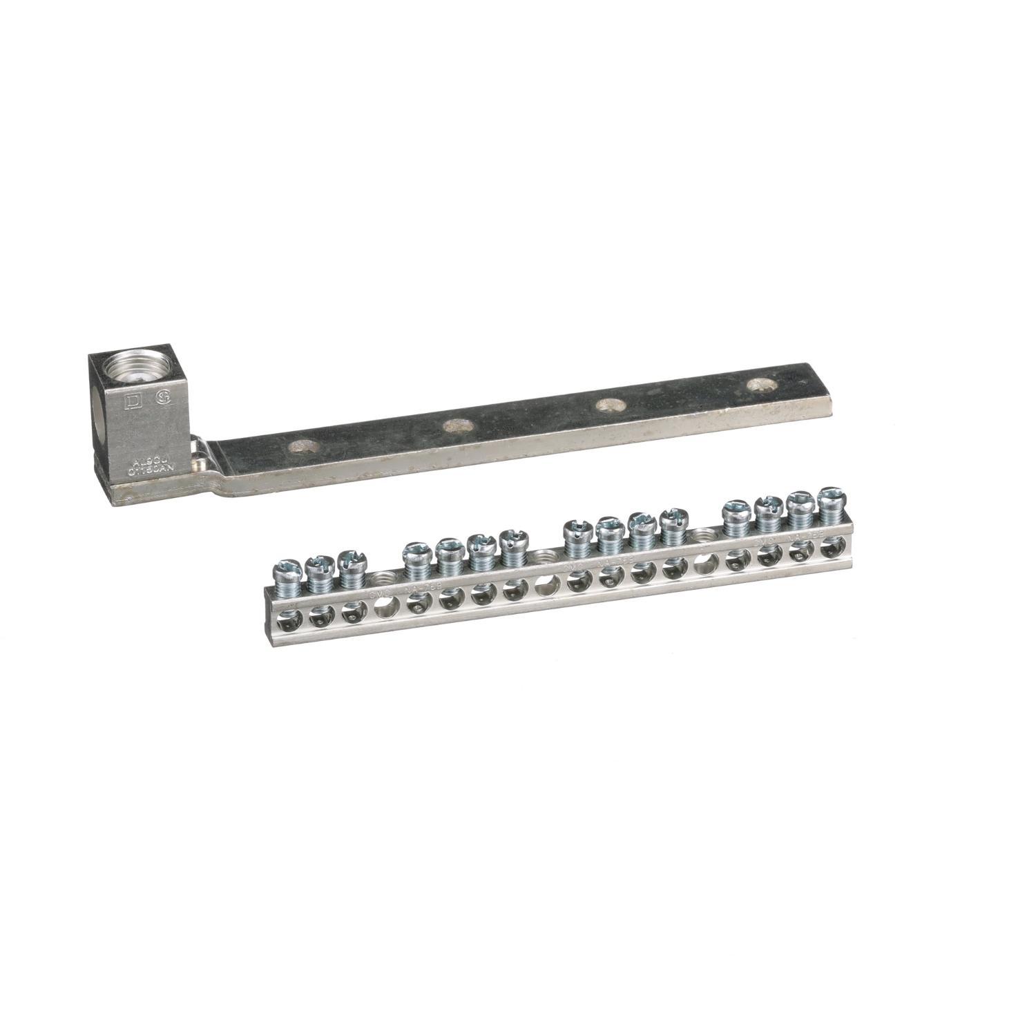 Square D™ PK15GTAL Load Center Neutral & Ground Bars