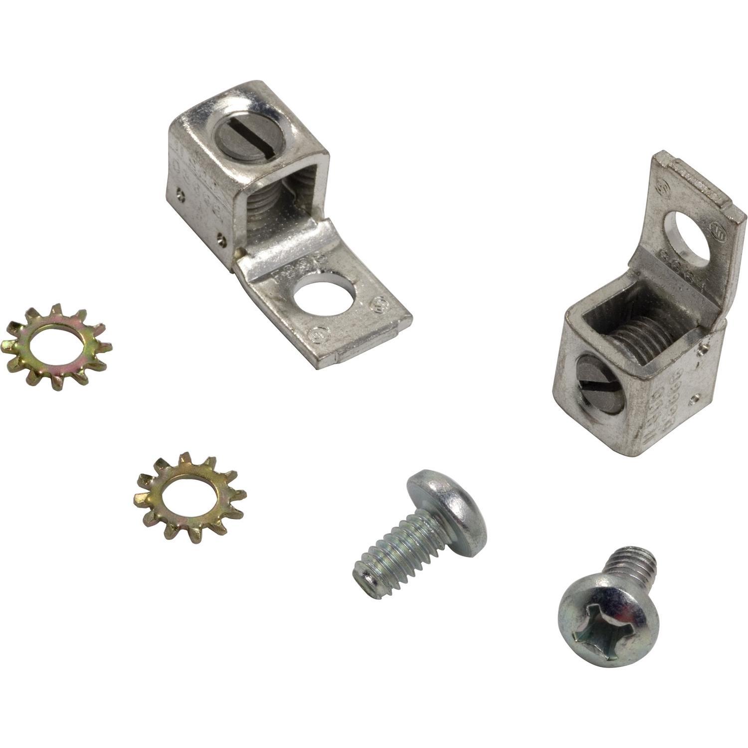 Square D™ PKOGTC2 Equipment Grounding Kit, For Use With F5-F7 Series 200 A Heavy Duty Safety Switch, 240/600 V AC, 4 Hz, 14 to 1/0 AWG Copper Wire, Copper