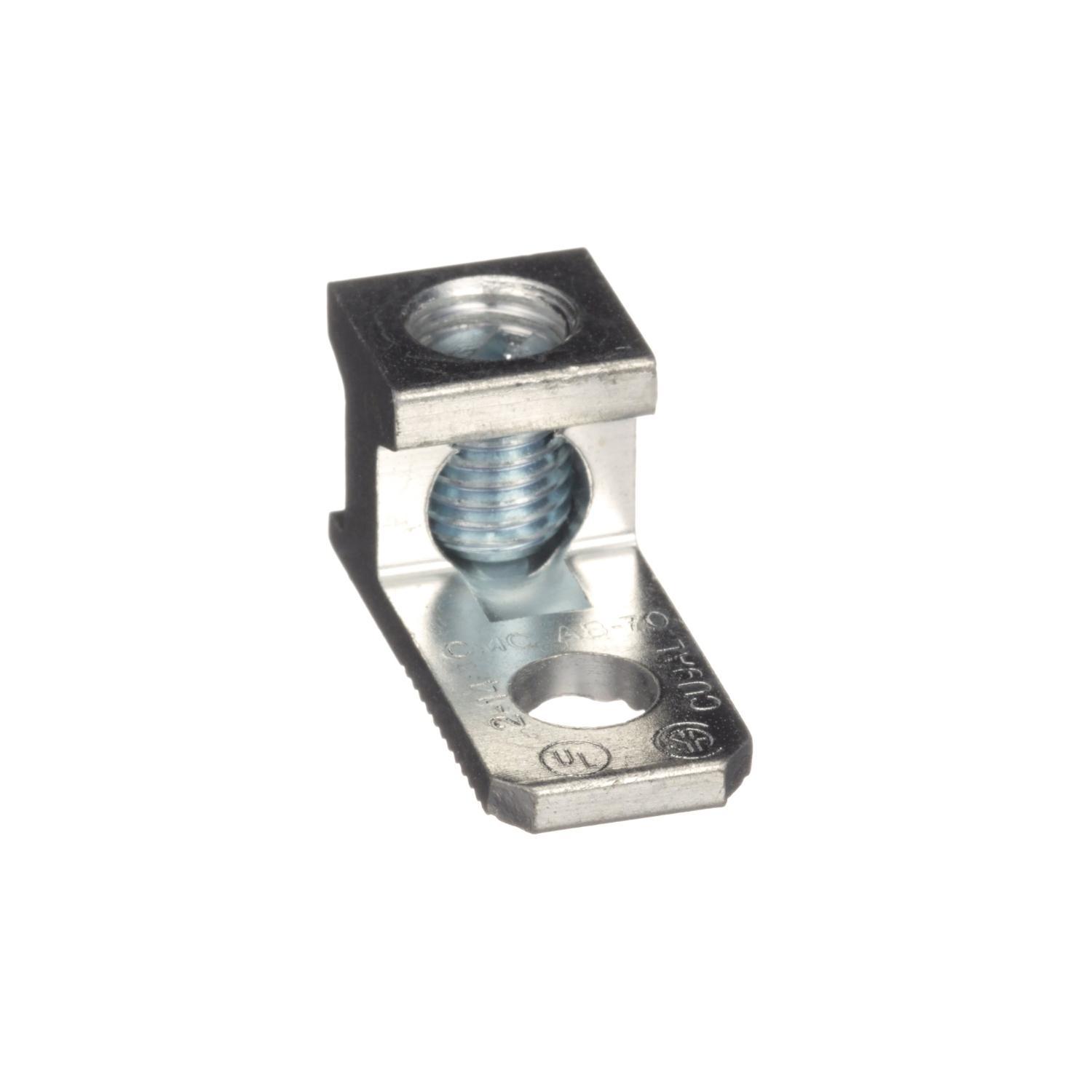 Square D™ PKOGTH150 Enclosed Ground Lug Kit, For Use With PowerPact™ H-Frame 2/3-Pole Heavy Duty Safety Switch, 14 to 4 Copper, 6 to 2/0 AWG Aluminum, 15 to 150 A, Aluminum/Copper