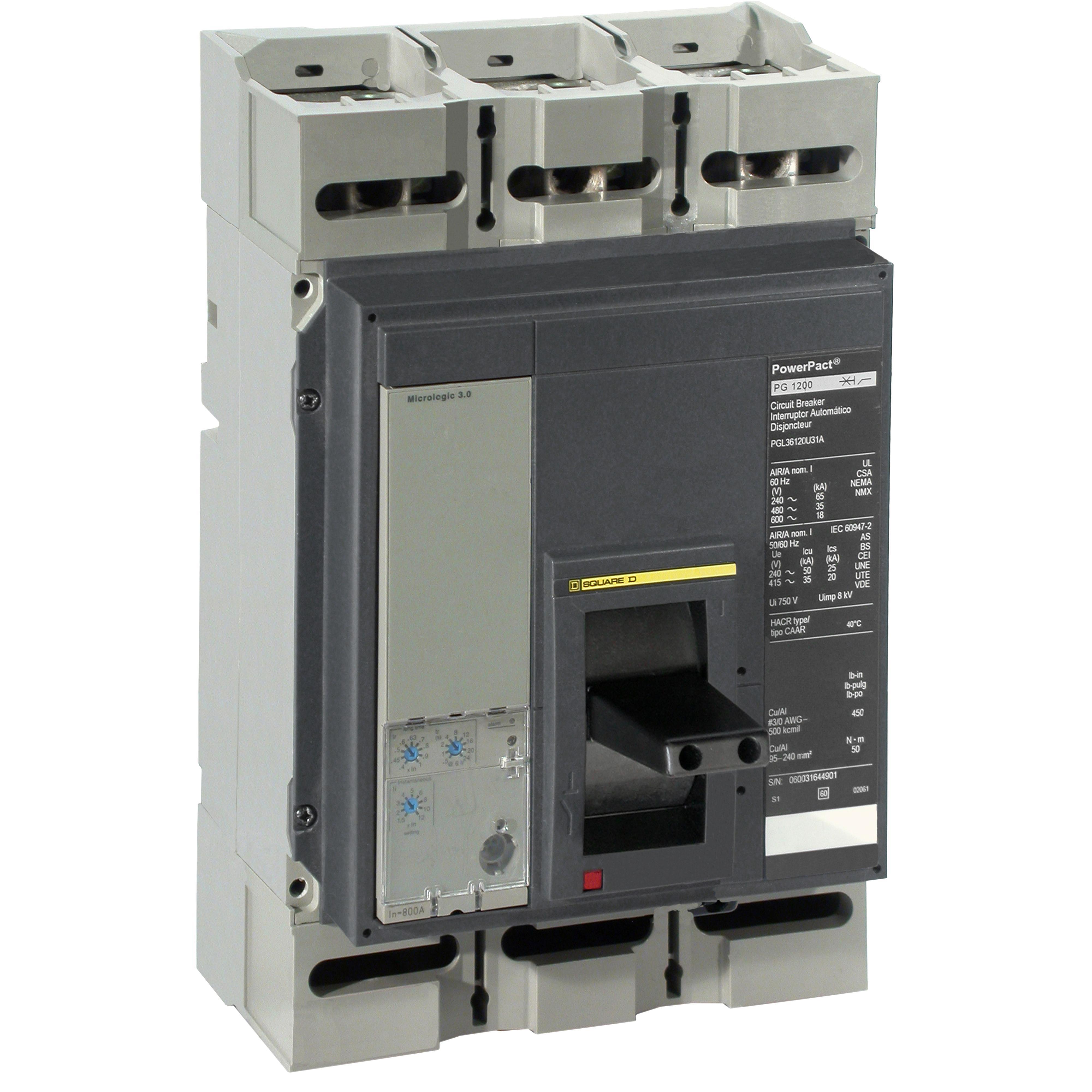 Square D™ PJL36120 Molded Case Circuit Breakers