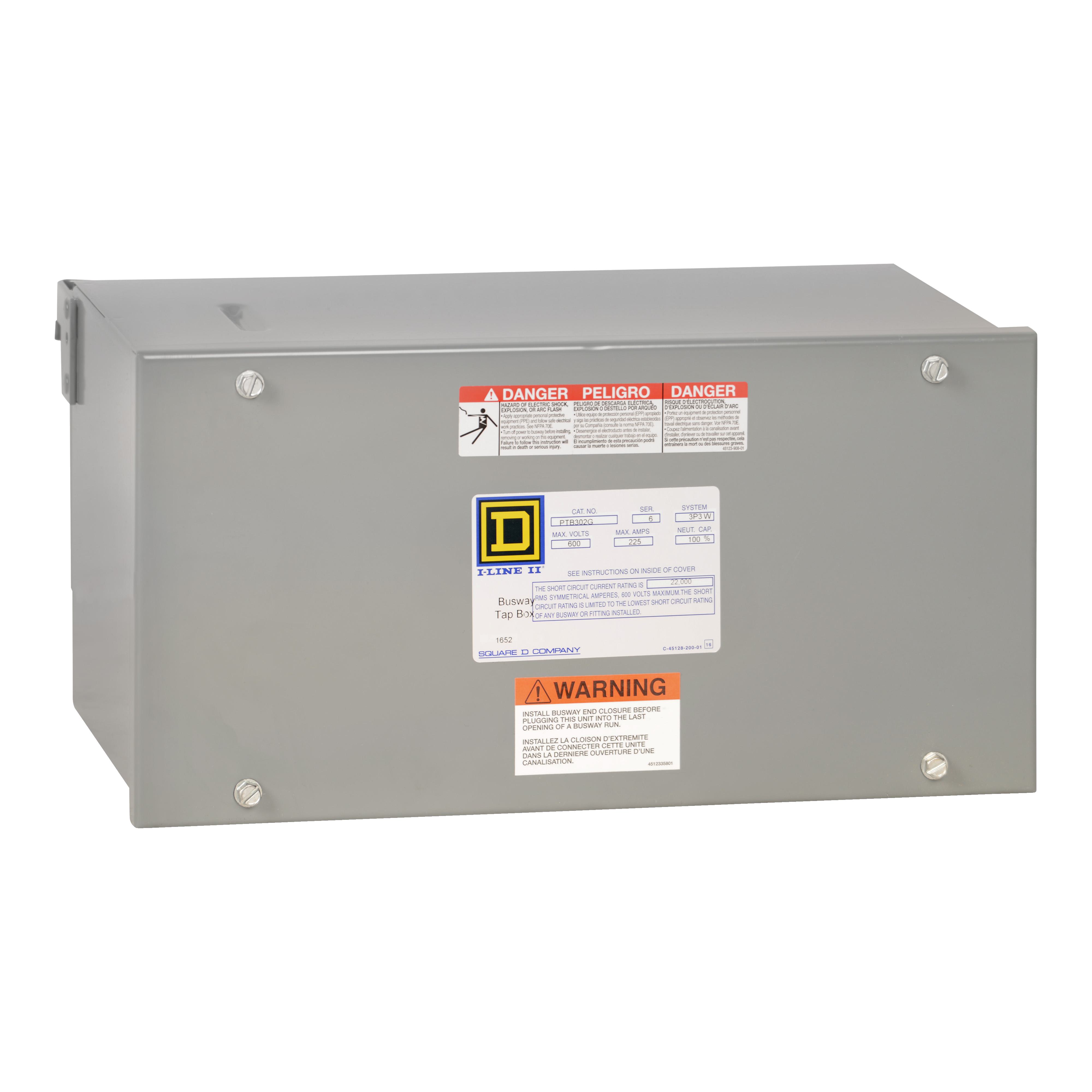 Square D™ PTB502G Busway Tap Boxes