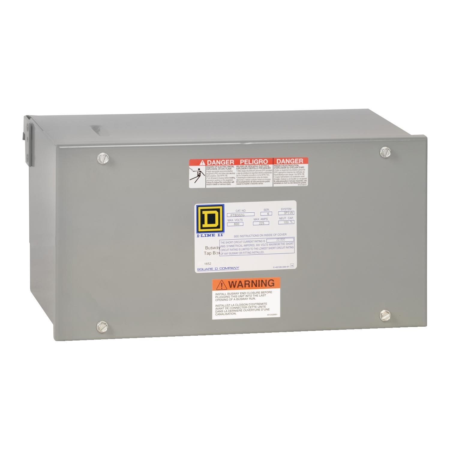 Square D™ PTB316GH Busway Tap Boxes