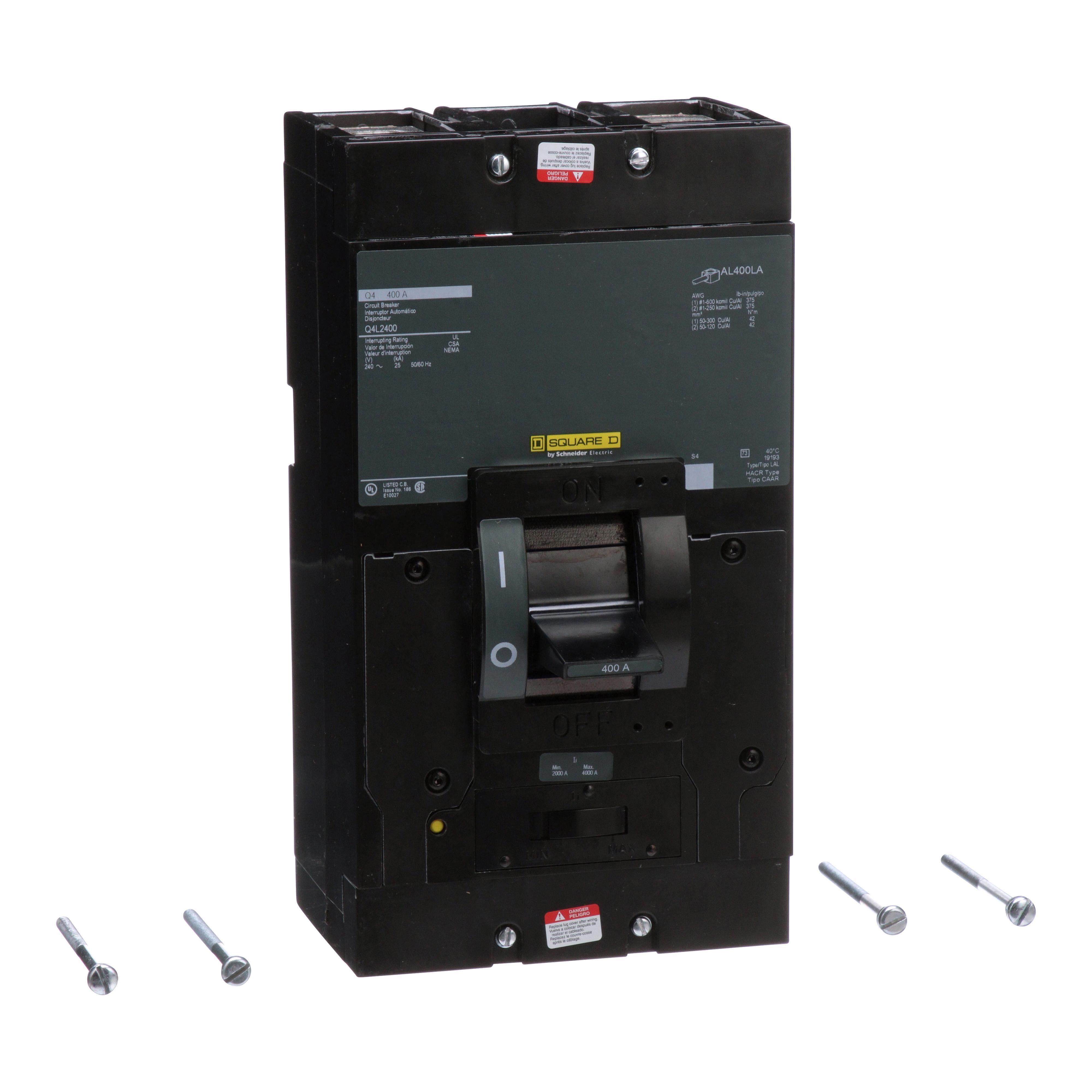 Square D™ Q4L2400 Molded Case Circuit Breakers