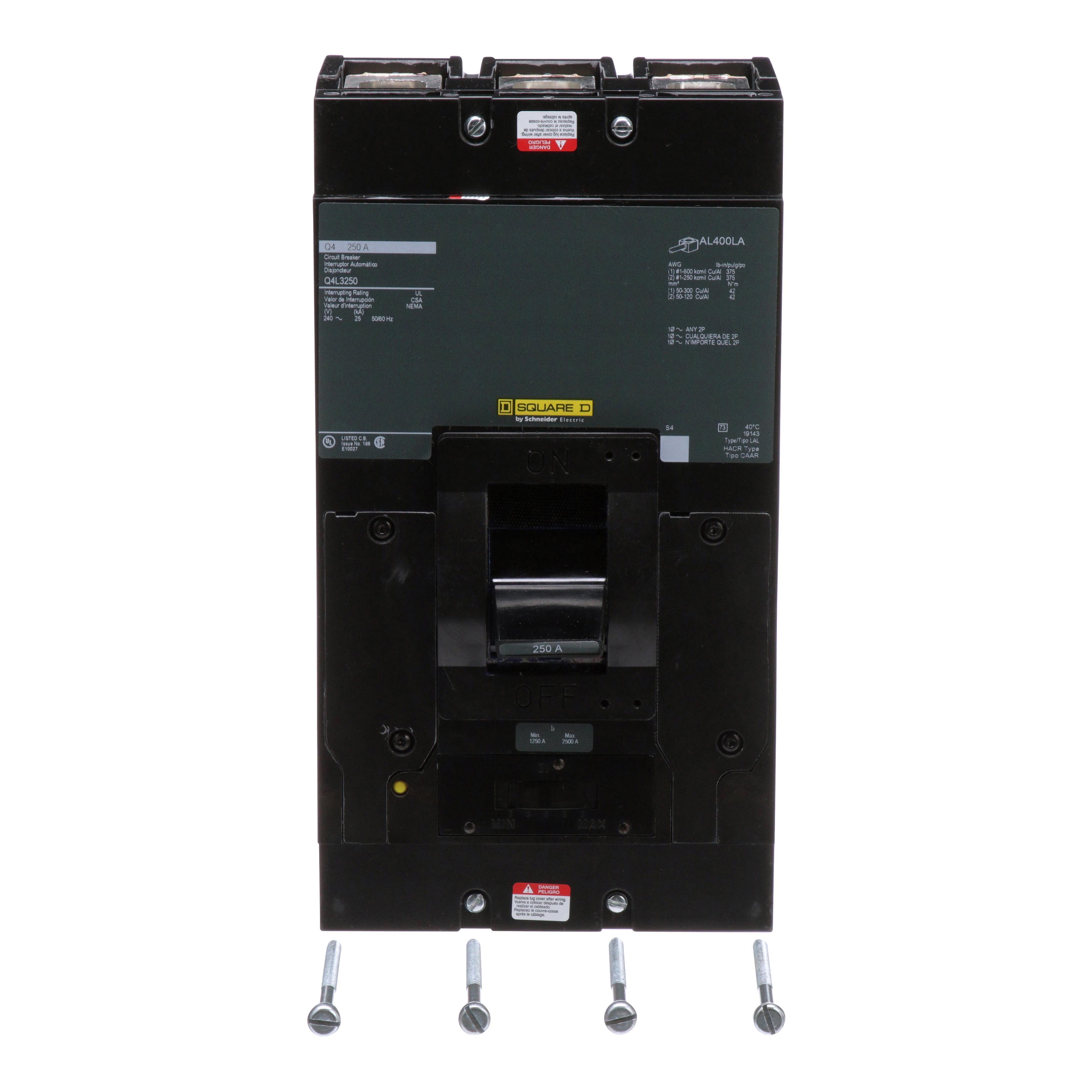 Square D™ Q4L3250 Molded Case Circuit Breakers