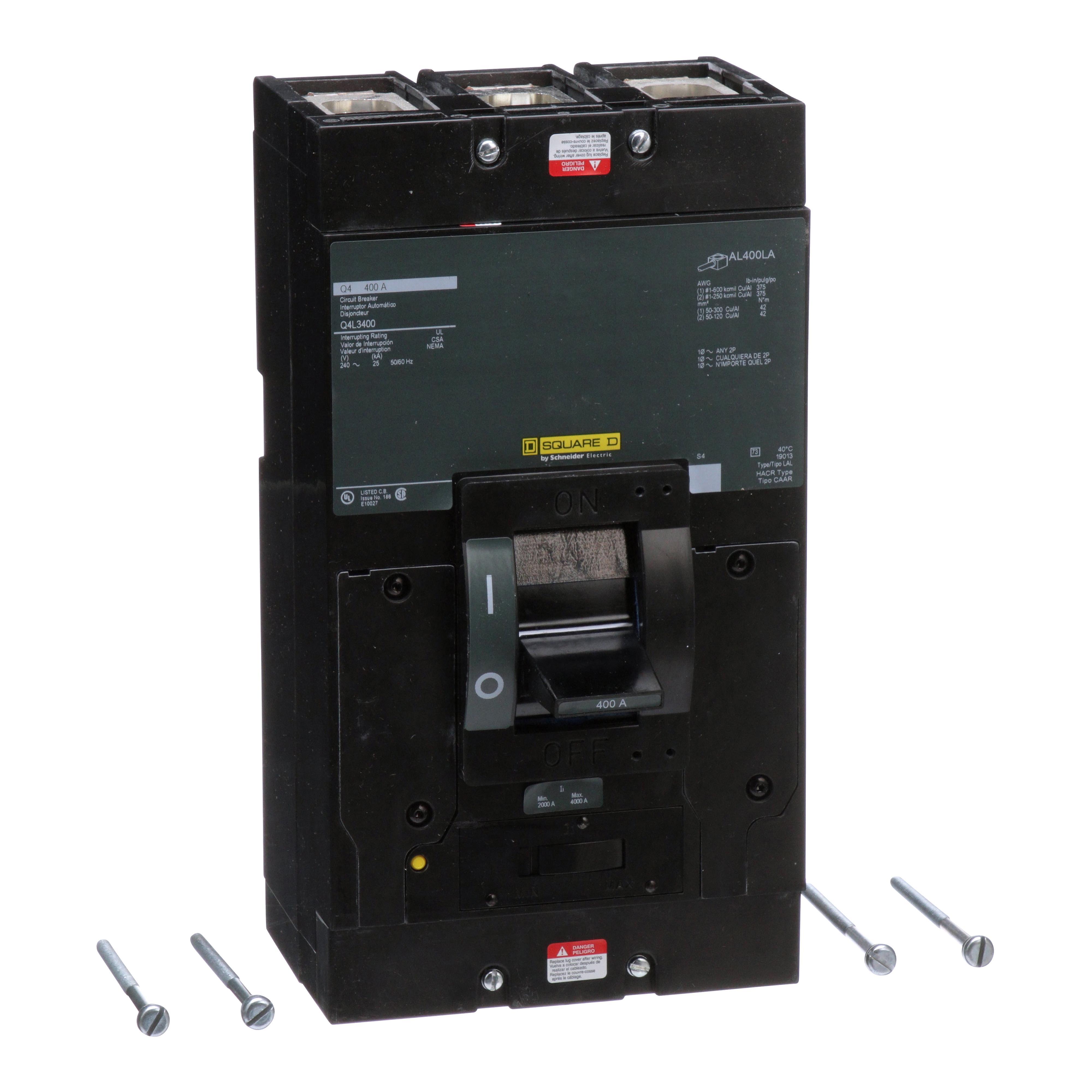 Square D™ Q4L3400 Molded Case Circuit Breakers
