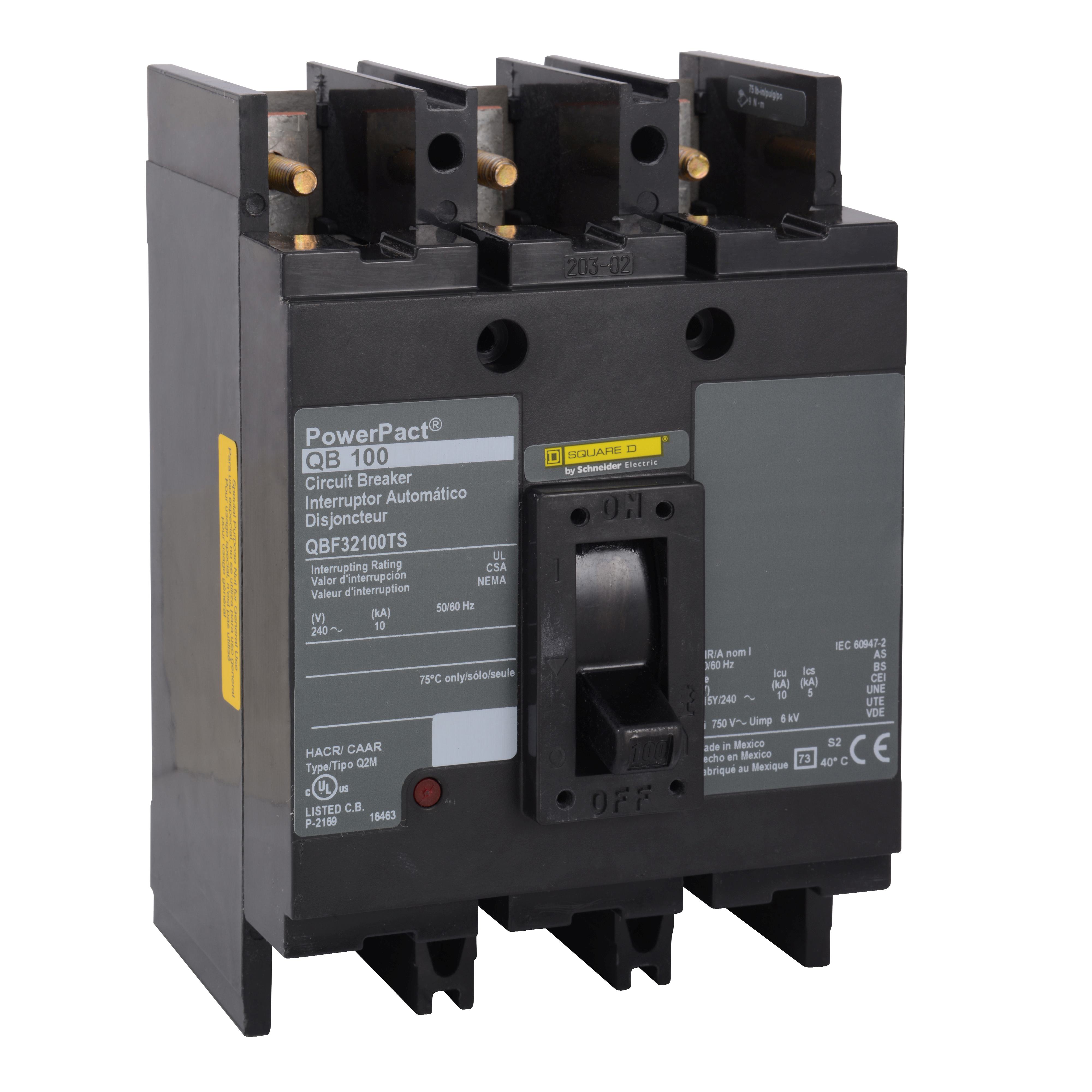 Square D™ QBF32225TS Molded Case Circuit Breakers