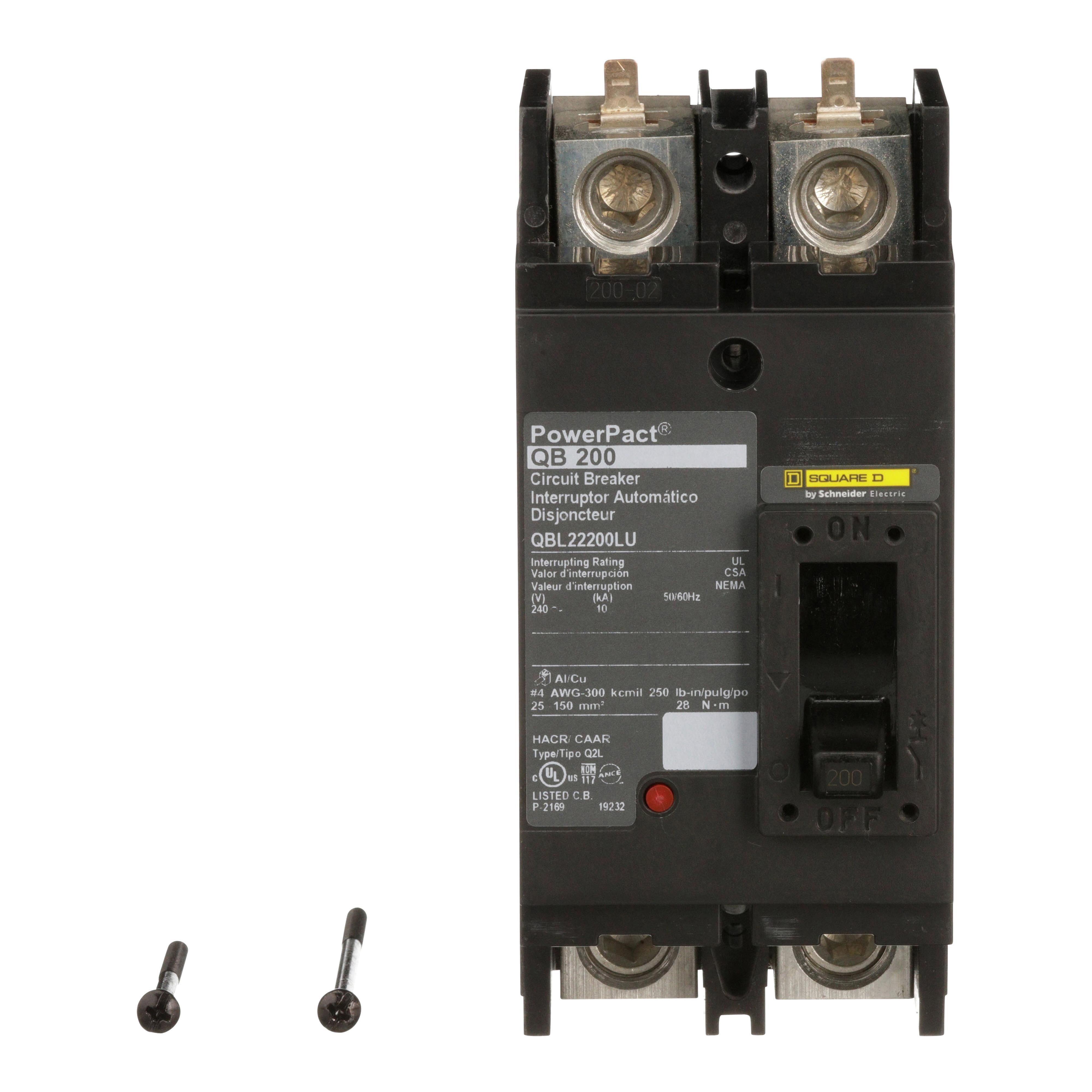 Square D™ QBL22200LU Molded Case Circuit Breakers