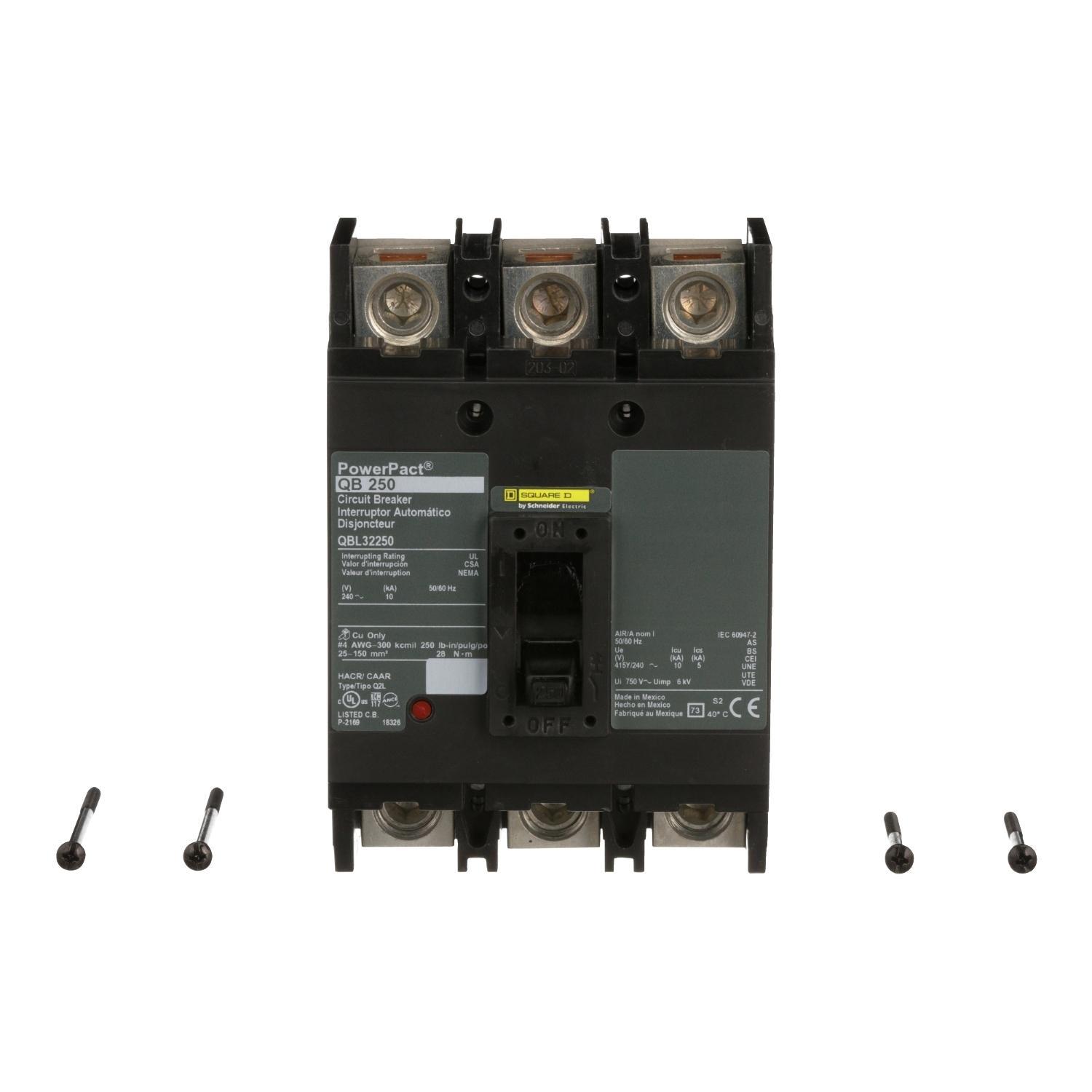 Square D™ QBL32250 Molded Case Circuit Breakers
