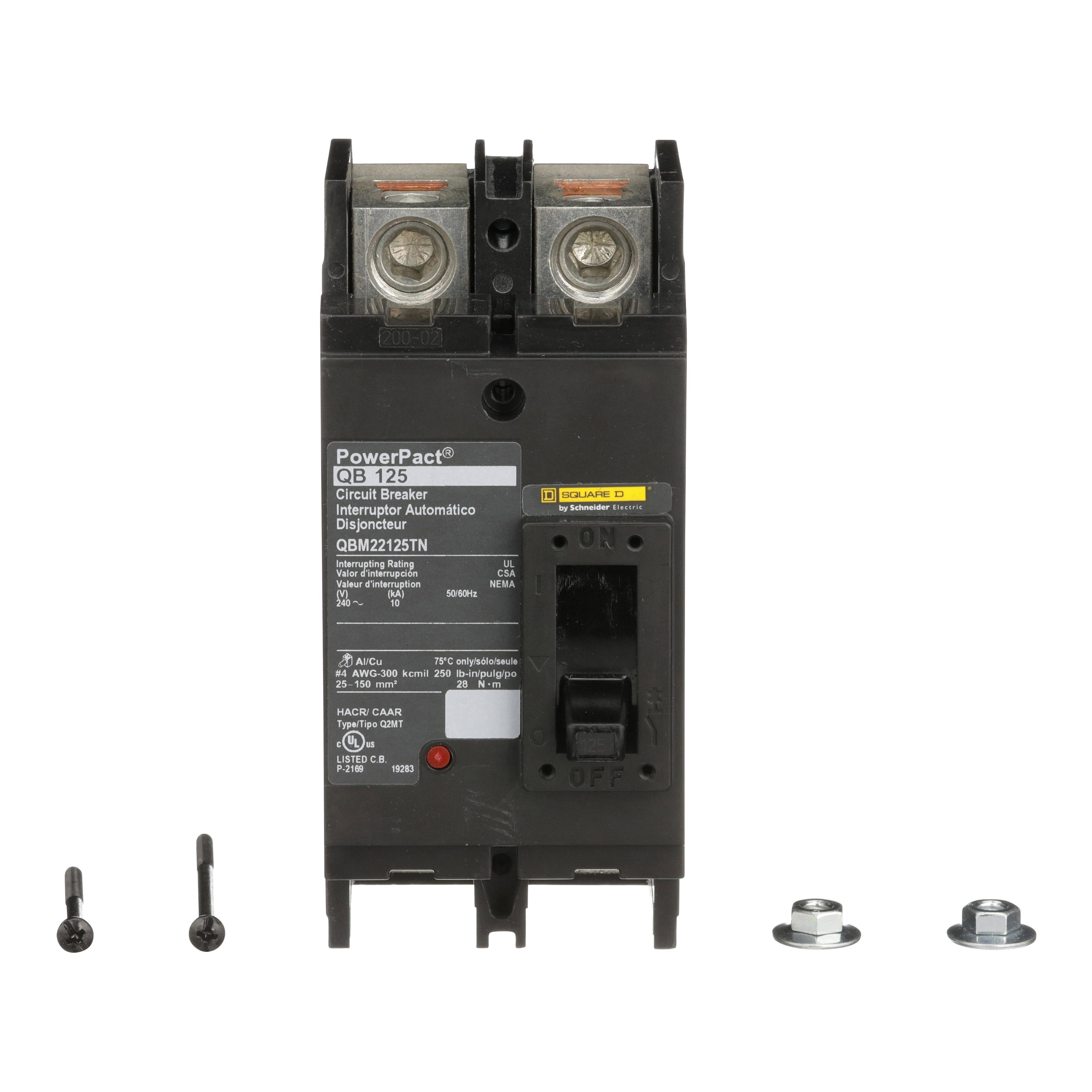 Square D™ QBM22125TN Molded Case Circuit Breakers