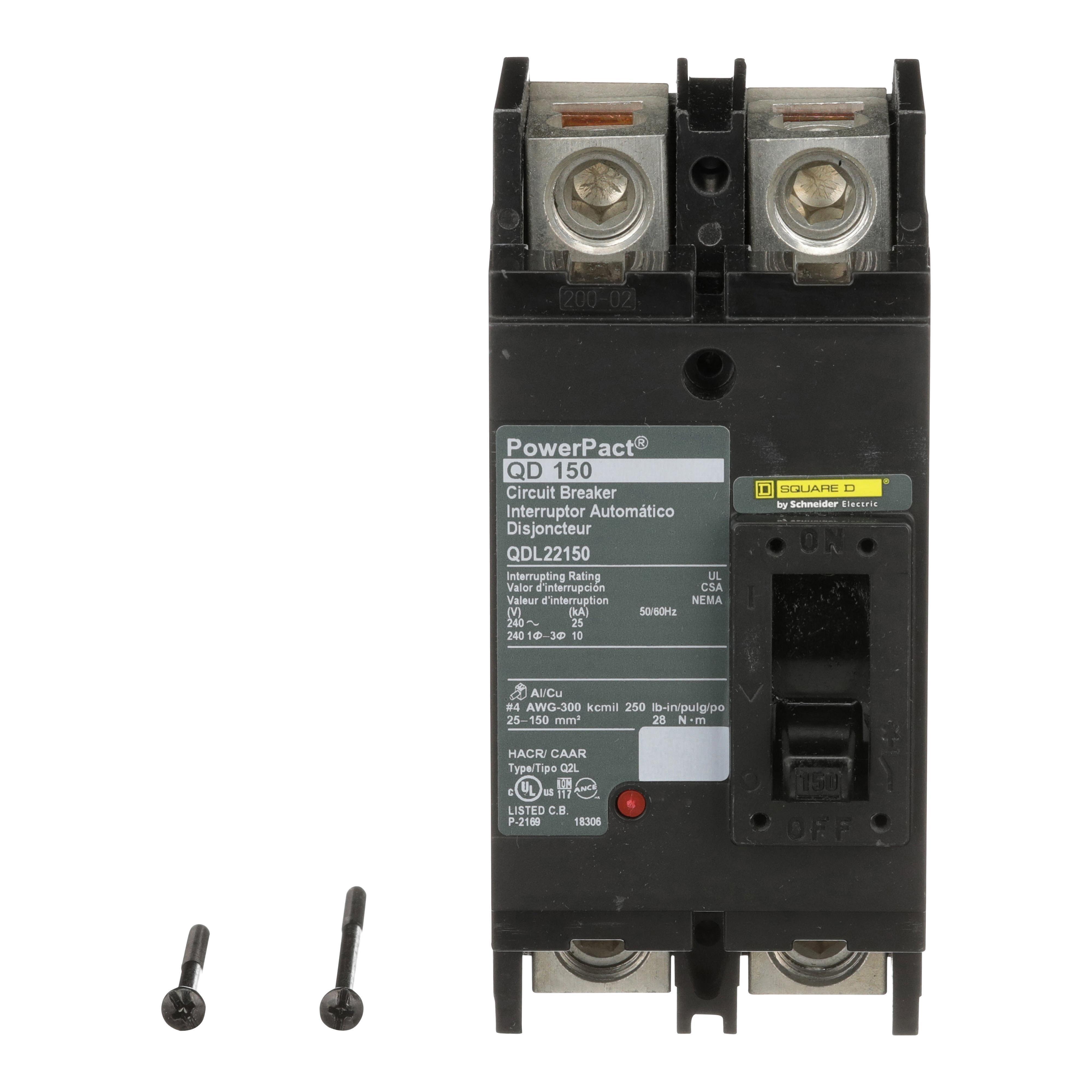 Square D™ QDL22150 Molded Case Circuit Breakers