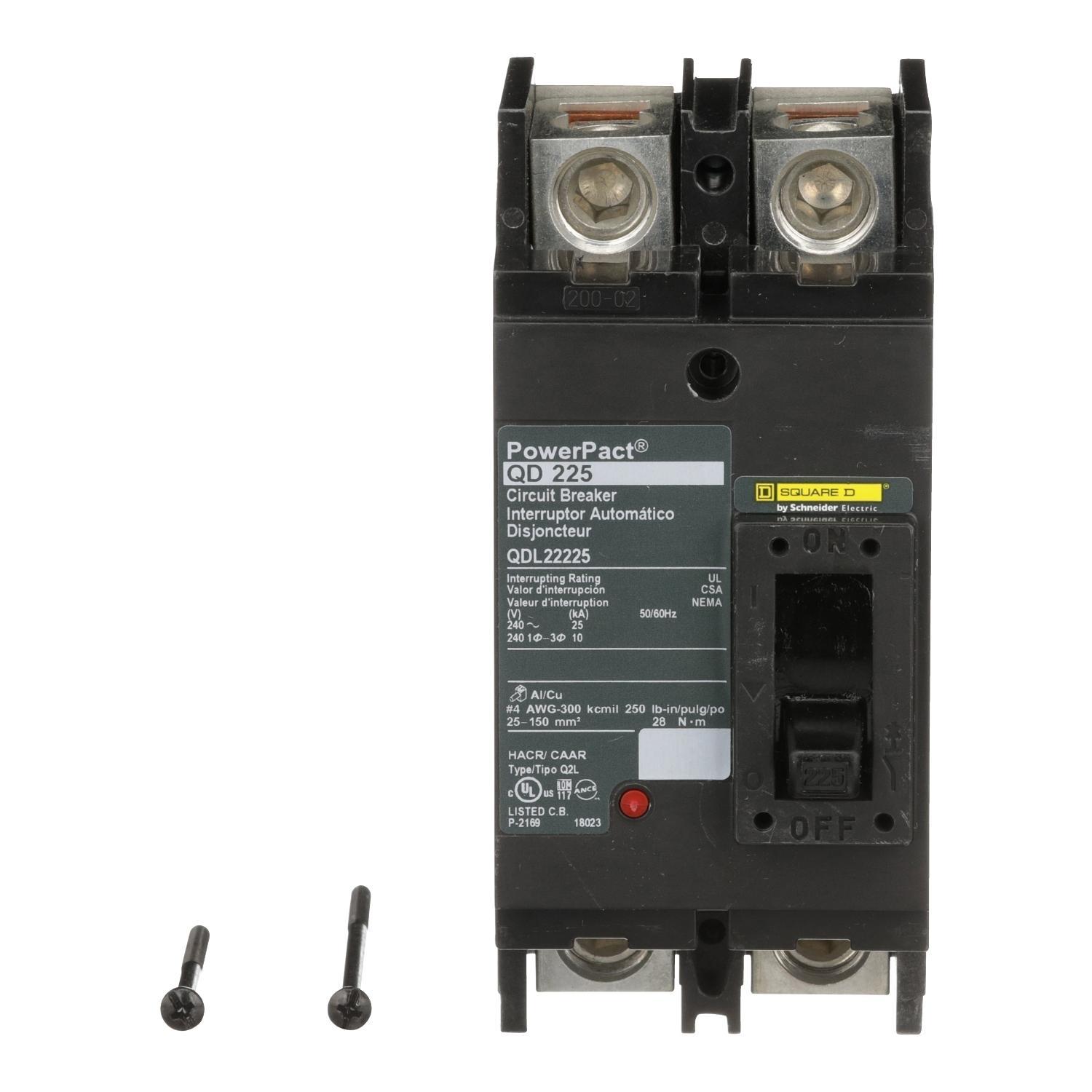 Square D™ QDL22225 Molded Case Circuit Breakers