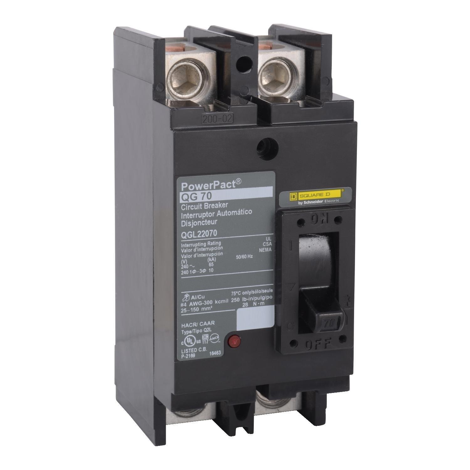 Square D™ QGL22225 Molded Case Circuit Breakers