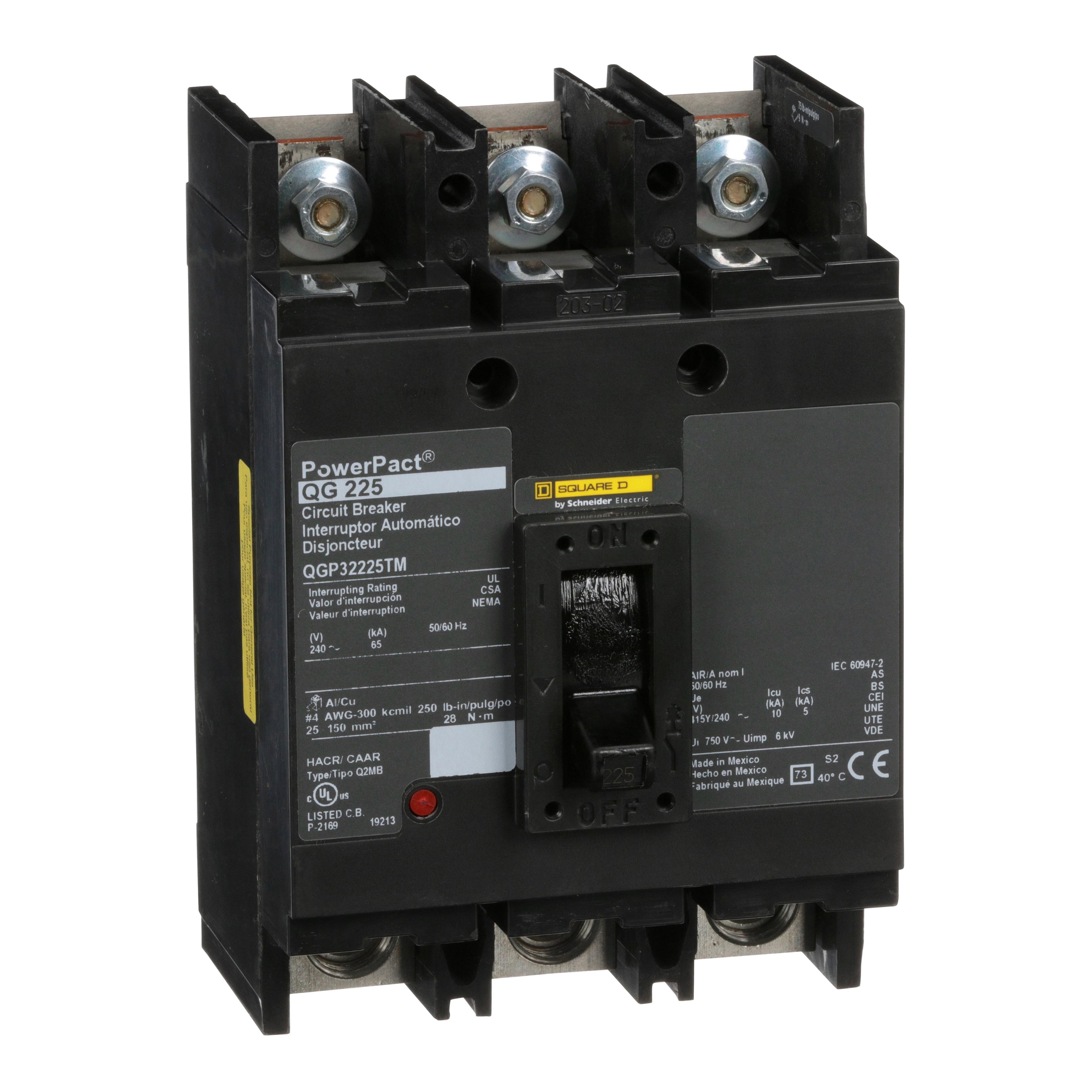 Square D™ QGP32225TM Molded Case Circuit Breakers