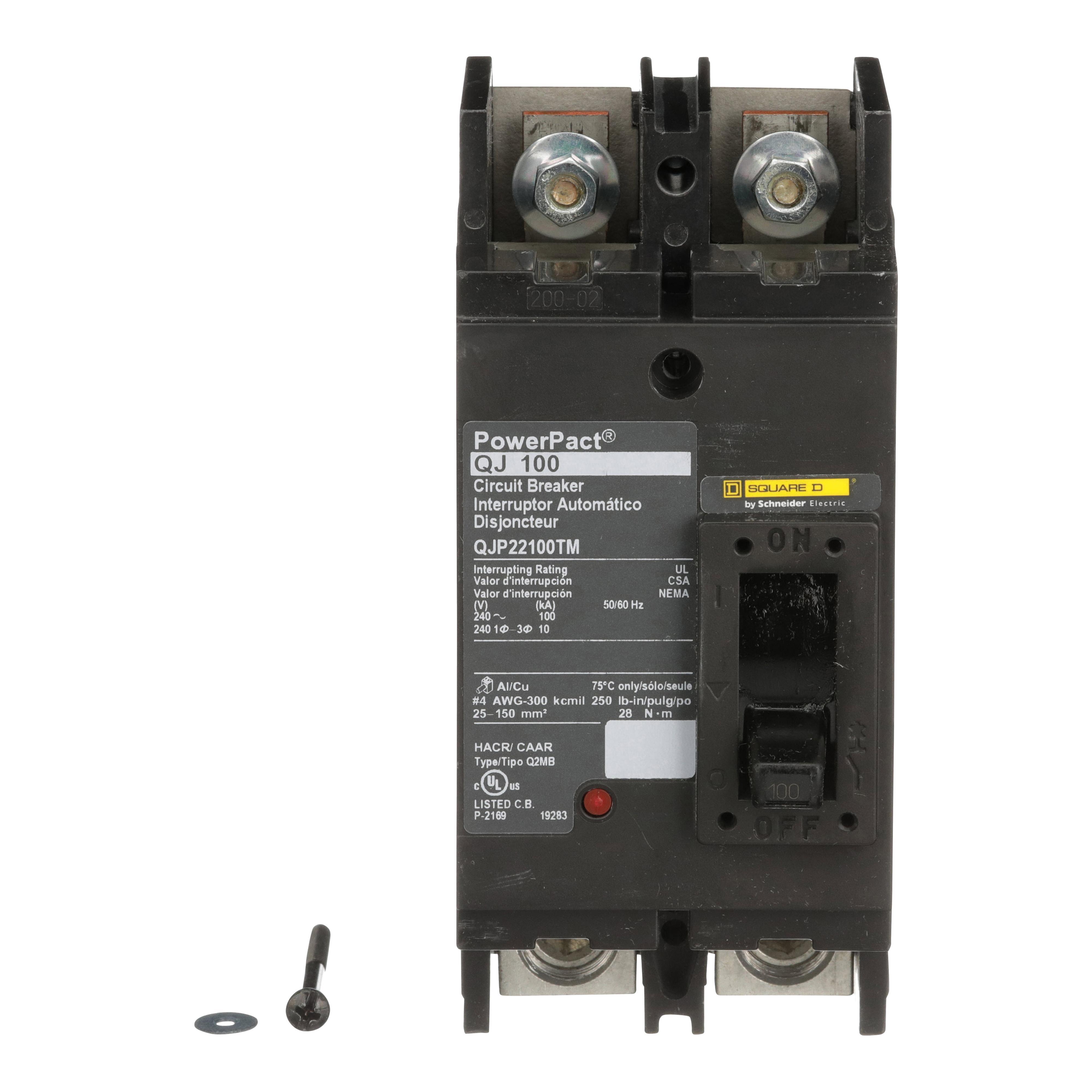 Square D™ QJP22100TM Molded Case Circuit Breakers