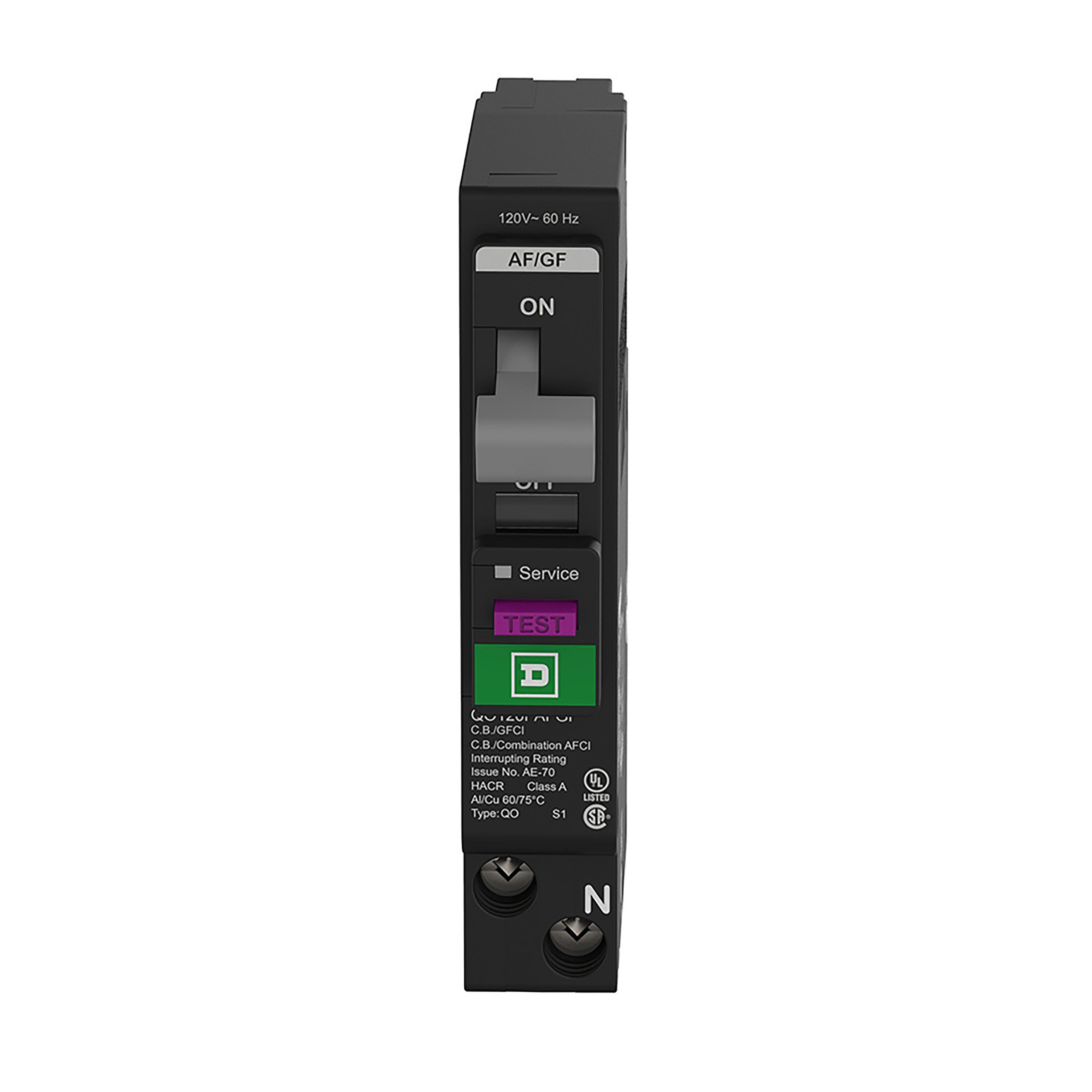 Square D™ QO115VHPAFGF Miniature Circuit Breakers