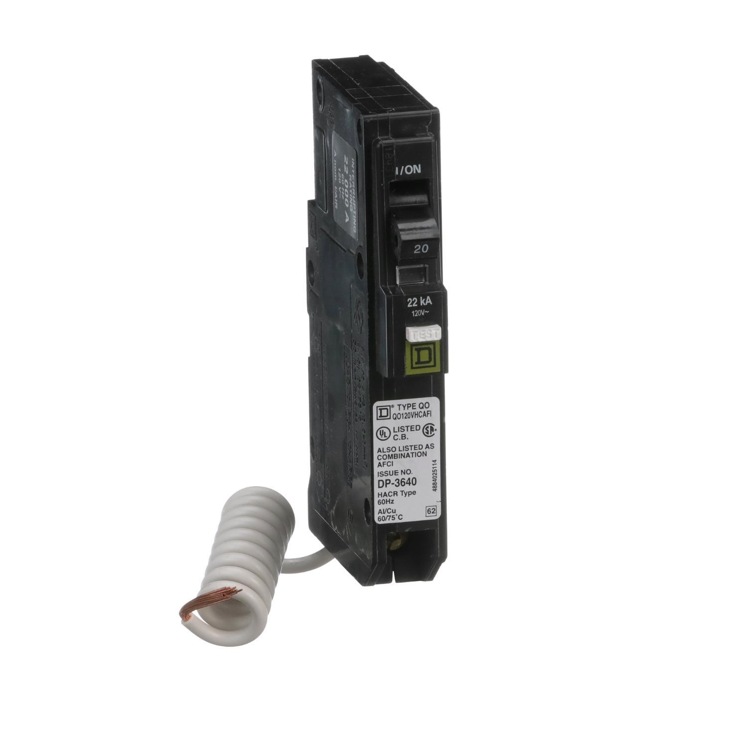Square D™ QO120VHCAFI Arc-Fault Circuit Breakers