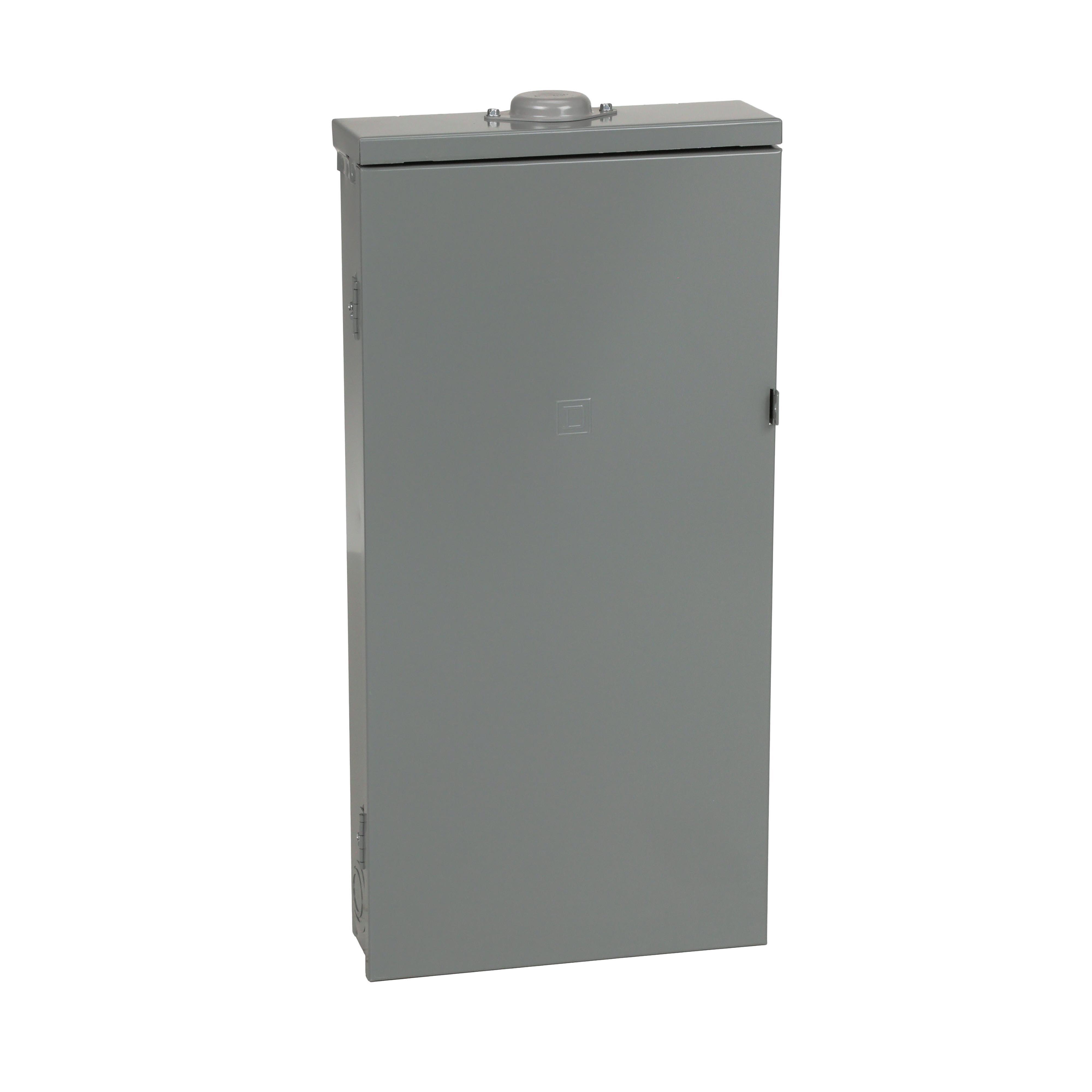 Square D™ QO® QO130L200PGRB 1-Phase Convertible Neutral Main Lug Load Center With Rainproof Cover, 240 V AC, 200 A, 1 Poles, 65 kA Interrupt