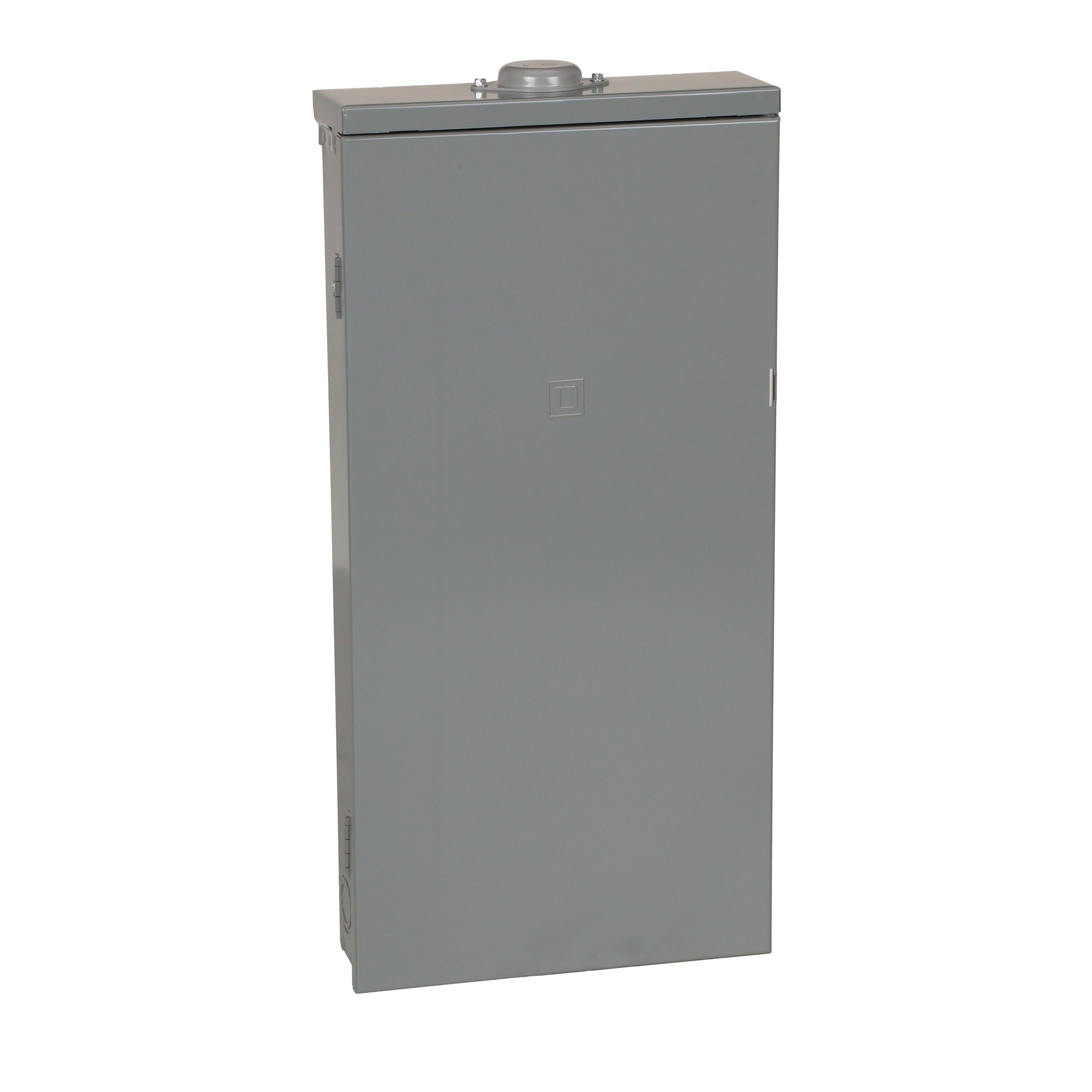 Square D™ QO® QO130M200PRB 1-Phase Convertible Neutral Main Breaker Load Center With Rainproof Cover, 120/240 V AC, 200 A, 1 Poles, 22 kA Interrupt