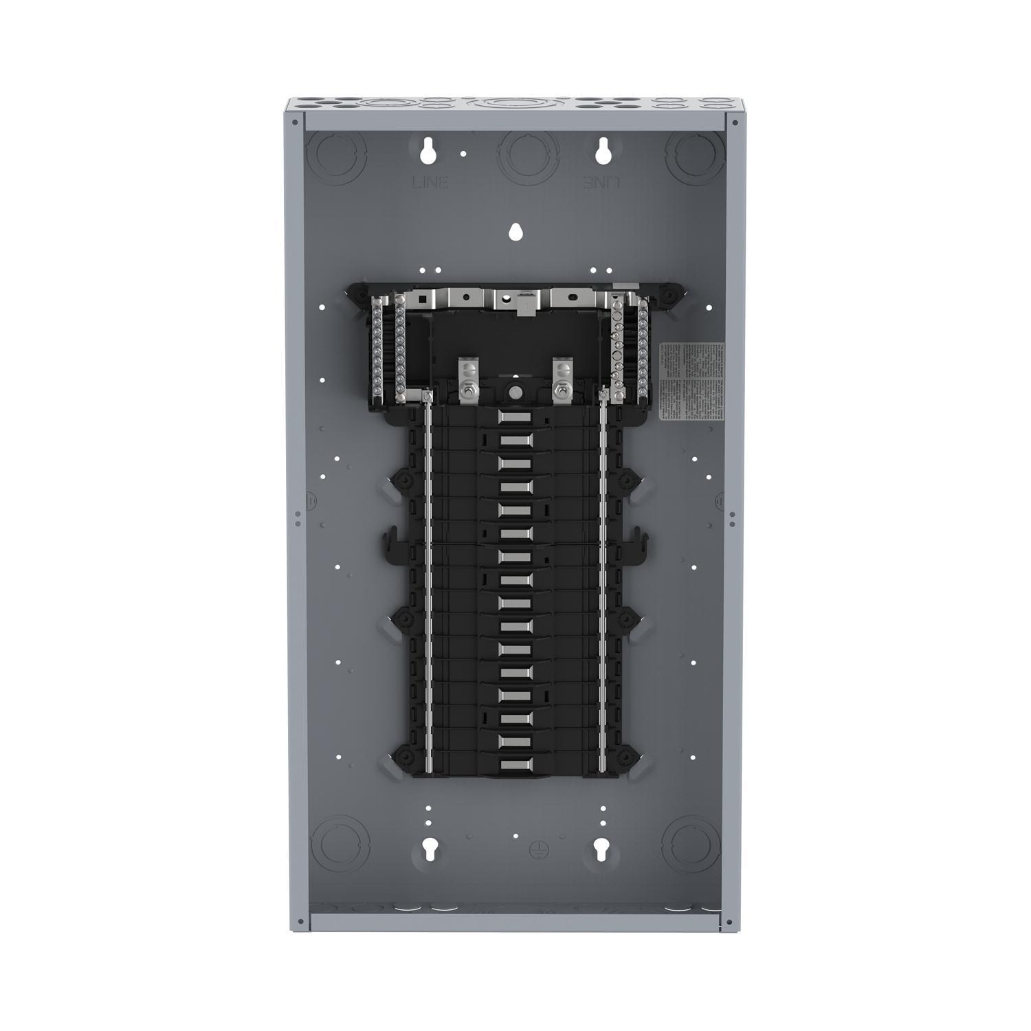 Square D™ QO™ QO132L125PG 1-Phase Convertible Main Lug Load Center, 120/240 V, 125 A, 3 W Power Rating, 1 Poles