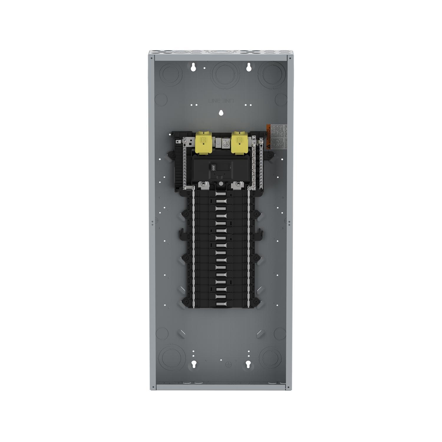 Square D™ QO132M150P Single Phase Convertible Load Centers
