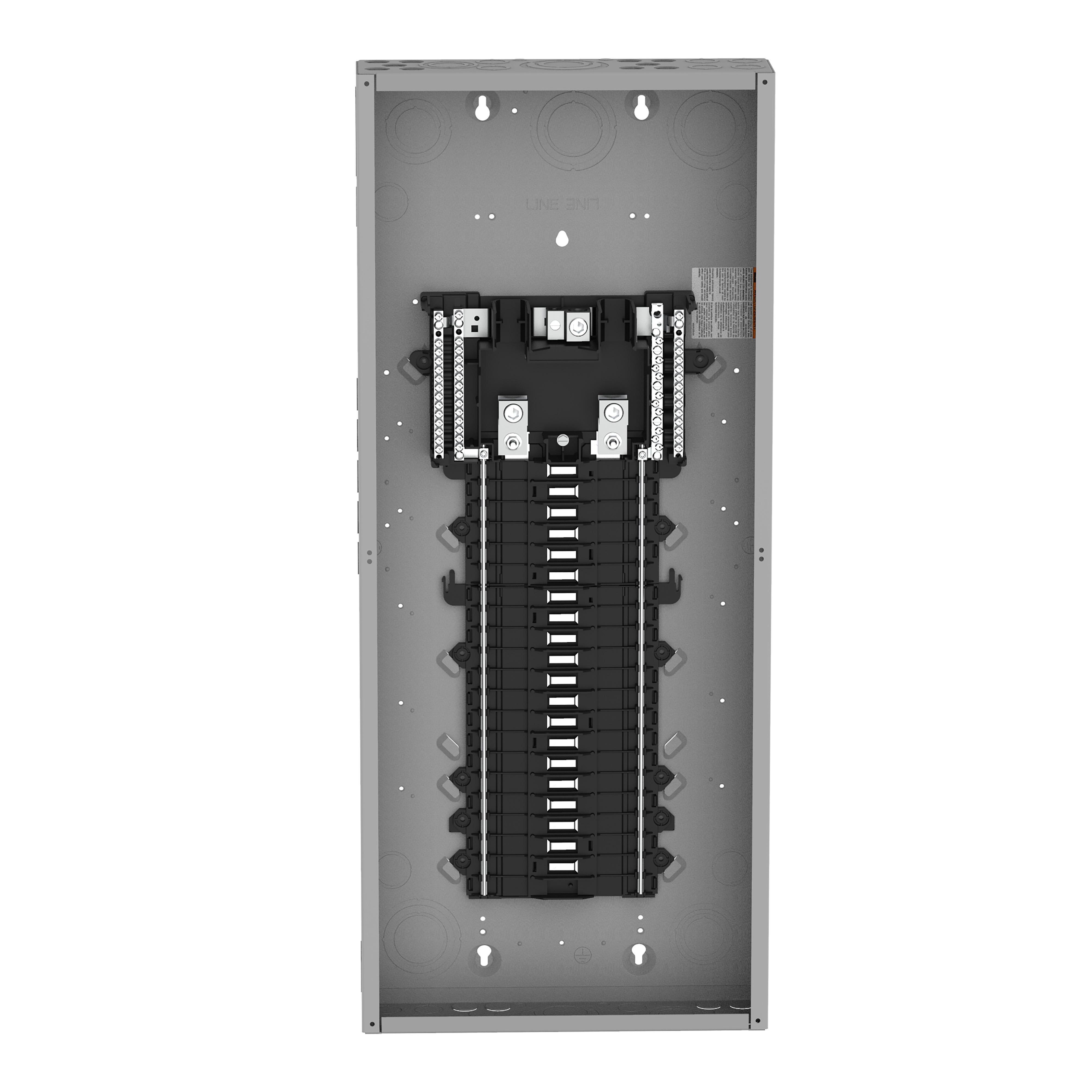 Square D™ QO™ QO140L200PG 1-Phase Convertible Main Lug Load Center, 120/240 V, 200 A, 3 W Power Rating, 1 Poles