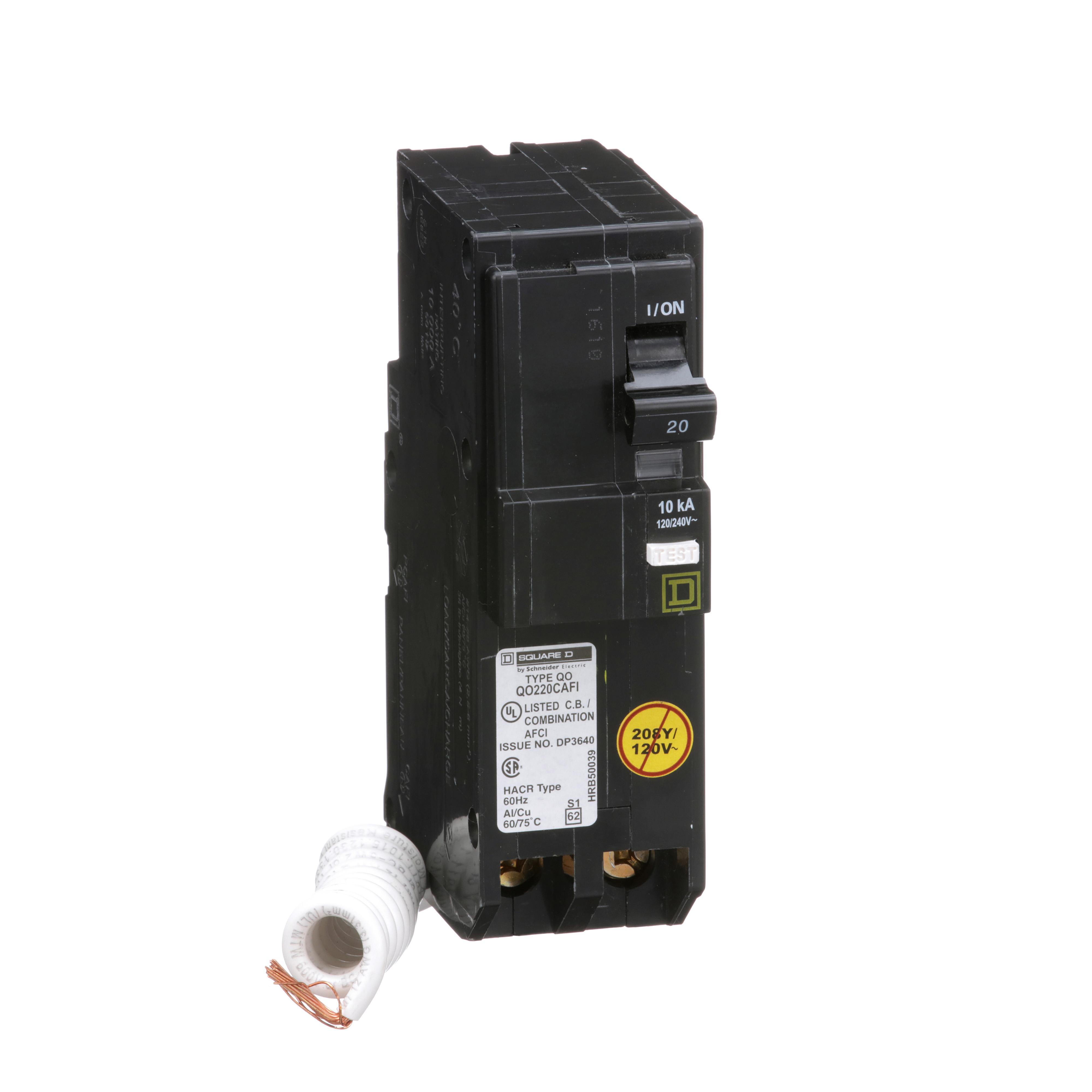 Square D™ QO220CAFI Arc-Fault Circuit Breakers