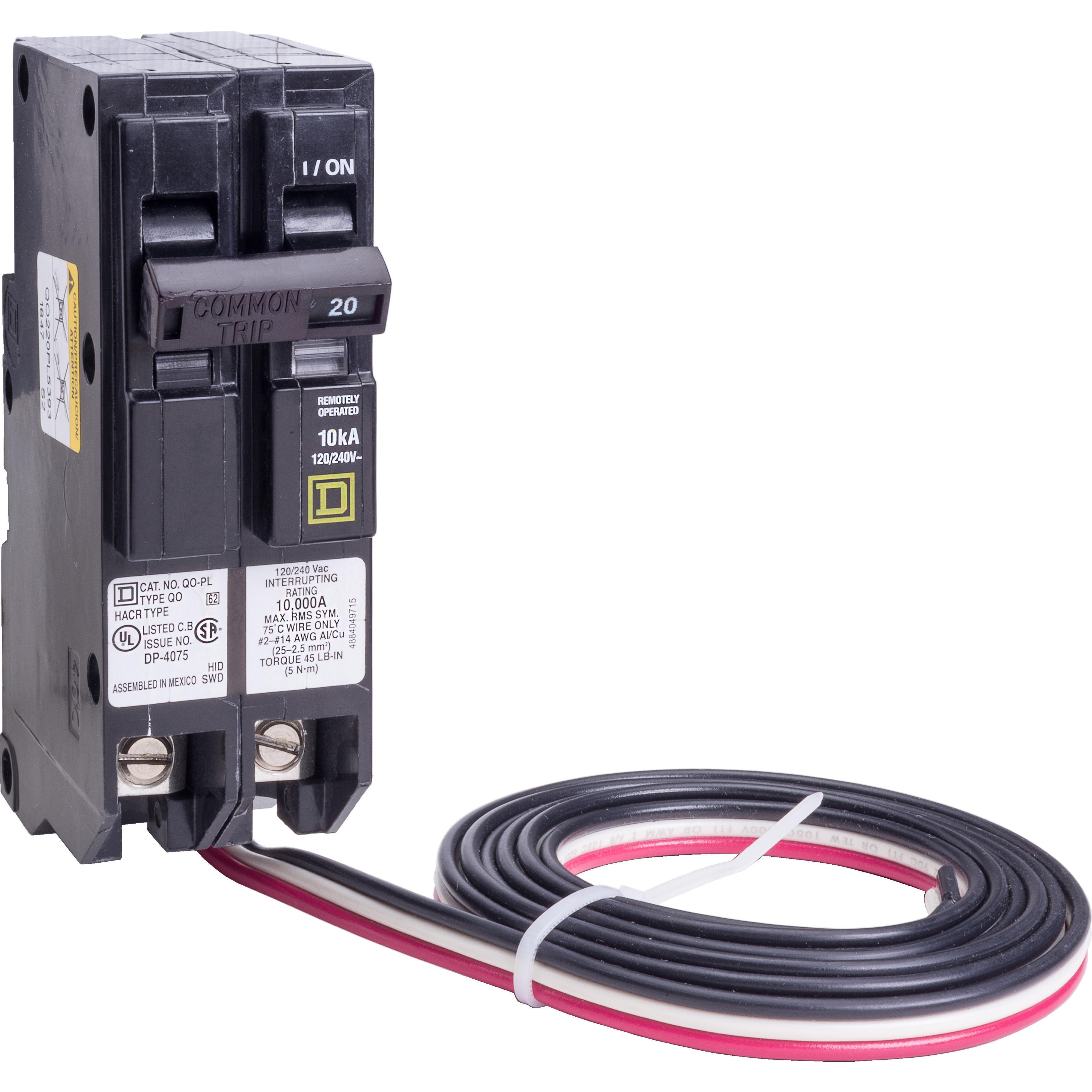 Square D™ QO220PL5393 Miniature Circuit Breakers