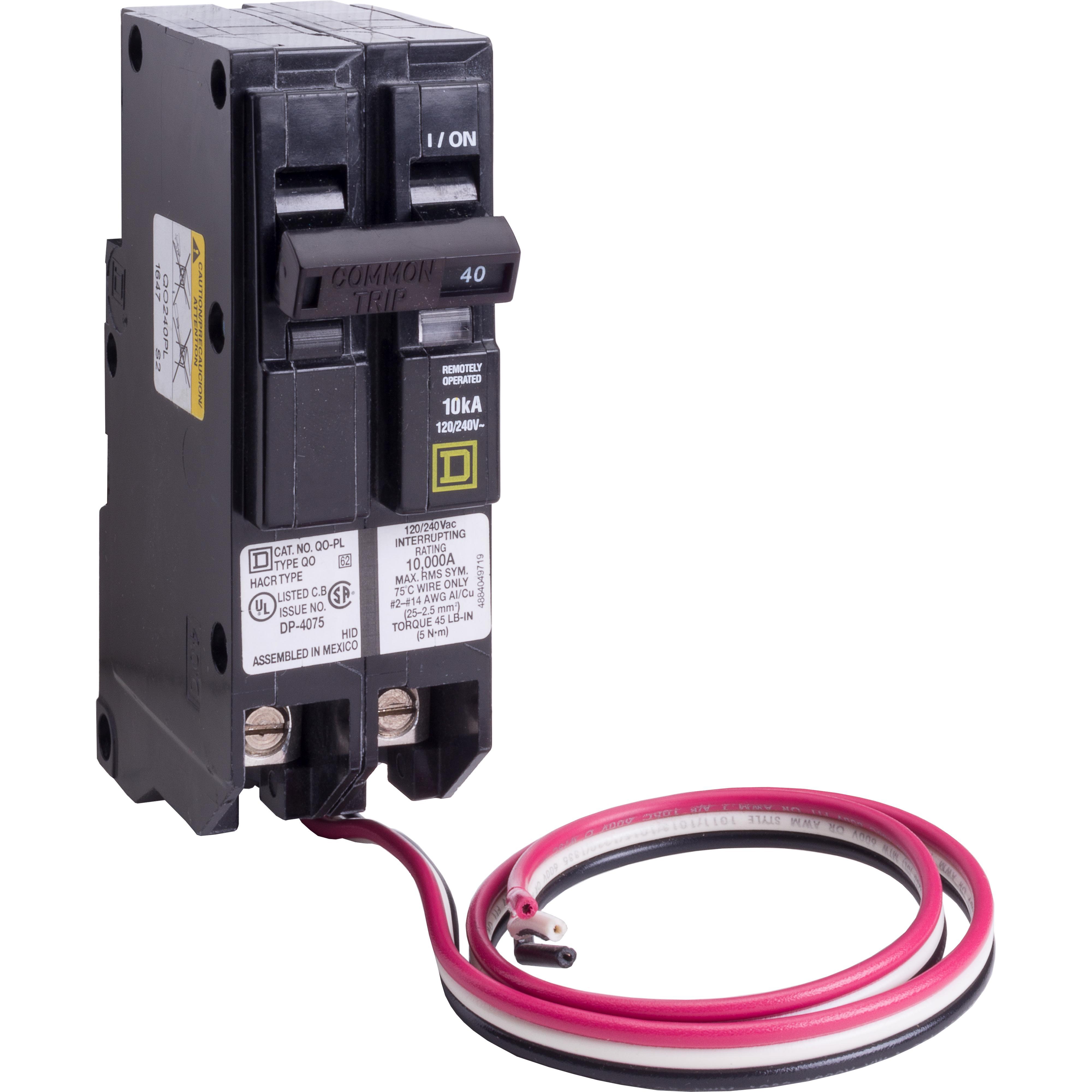 Square D™ QO240PL Miniature Circuit Breakers