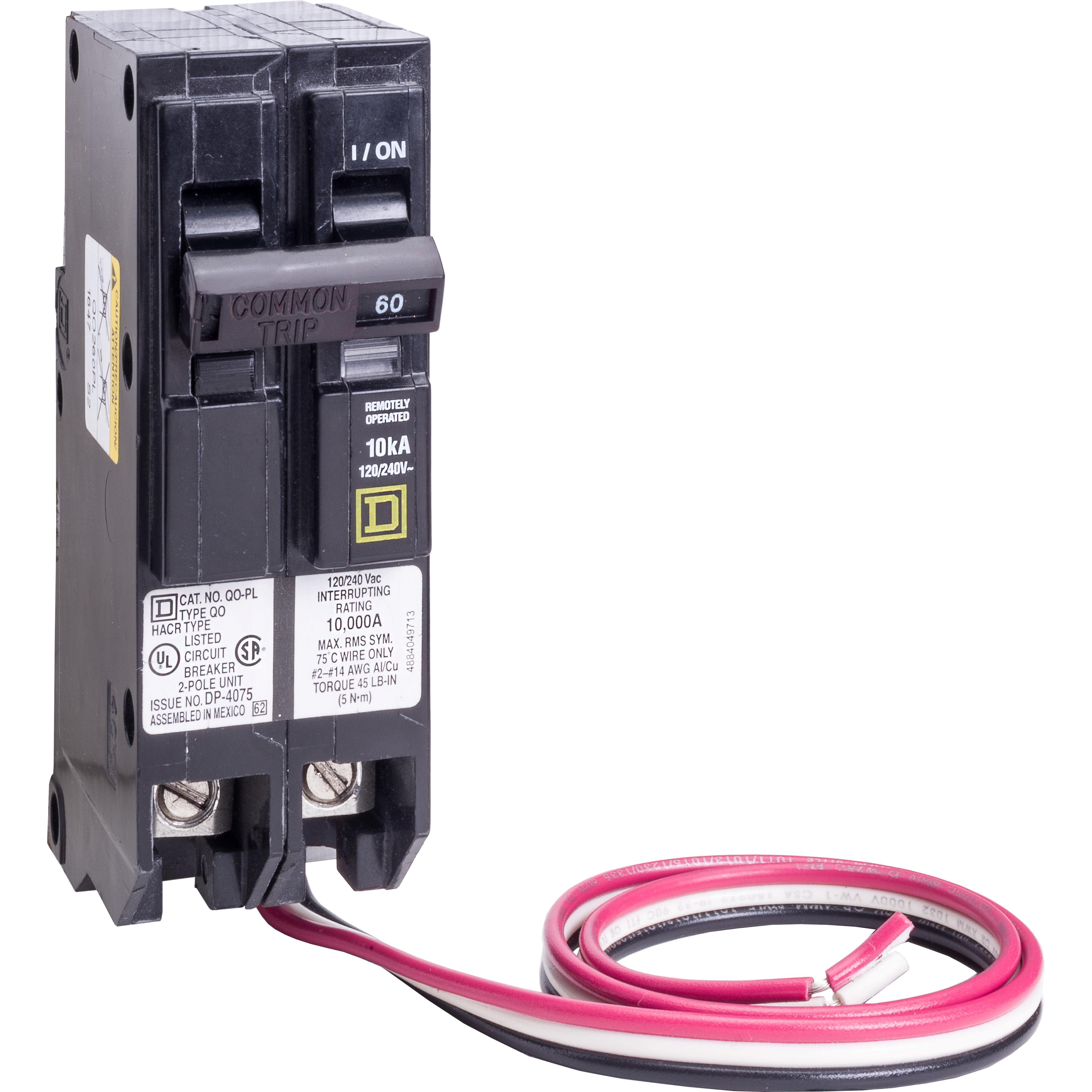 Square D™ QO260PL Miniature Circuit Breakers