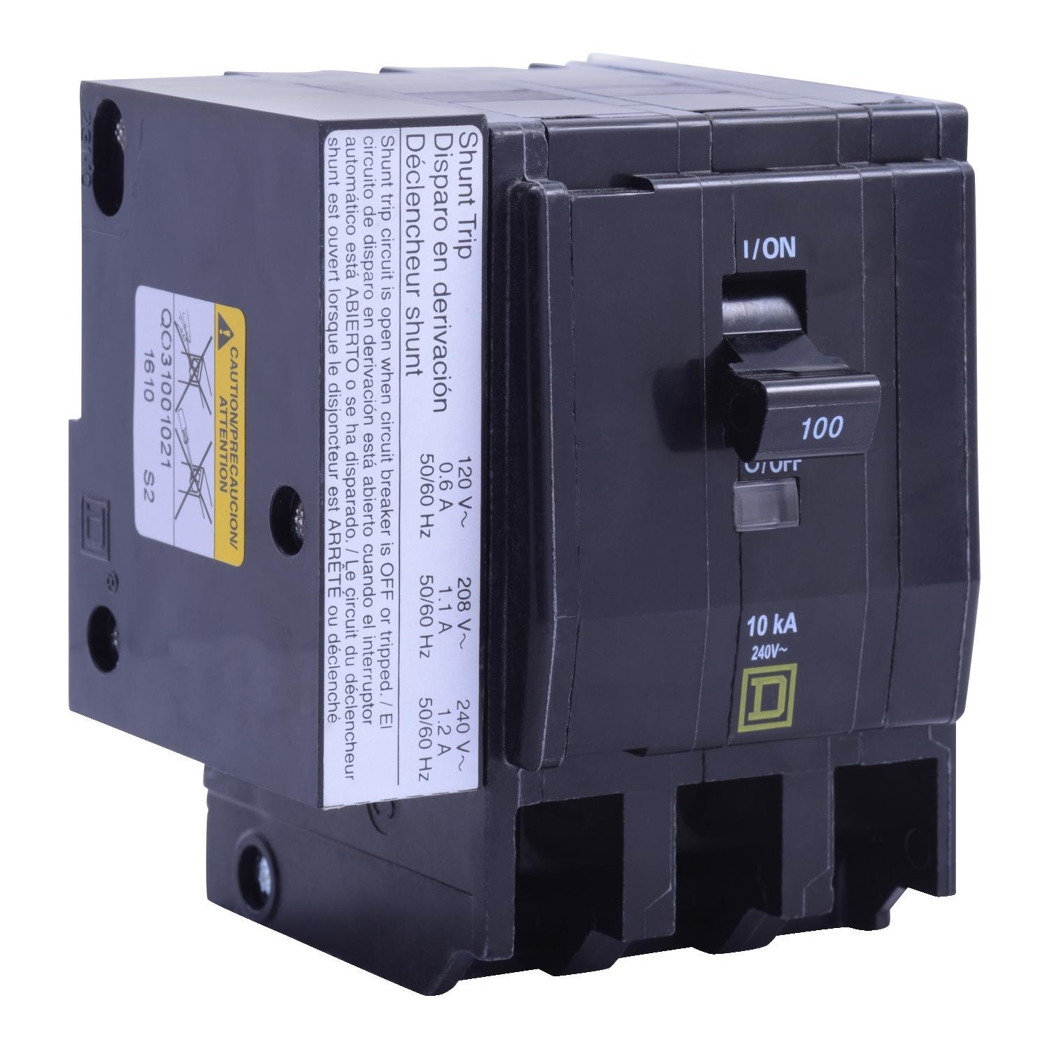 Square D™ QO3100VH1021 Miniature Circuit Breakers