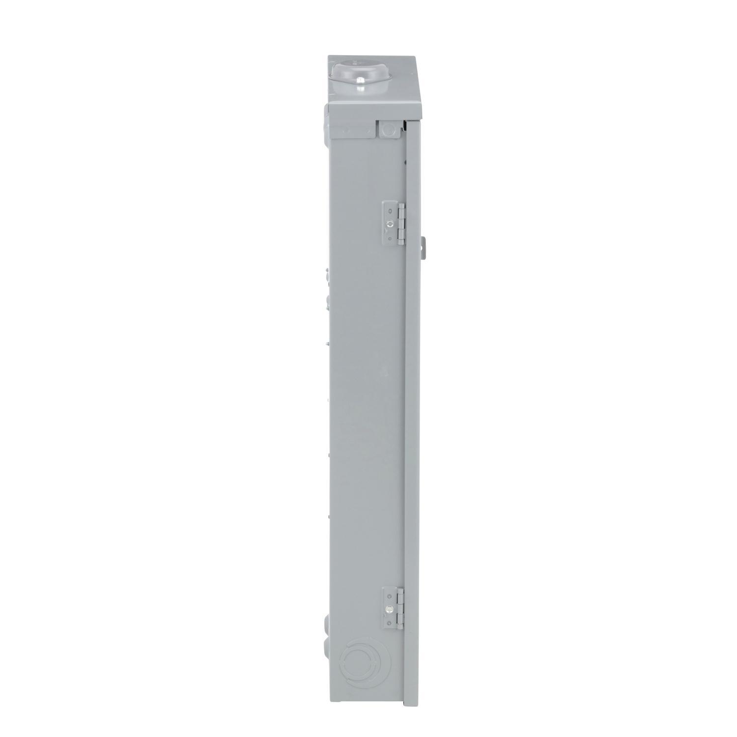 Square D™ QO® QO318L200GRB 3-Phase Fixed Rainproof Main Lug Load Center With Surface Cover, 208Y/120 VAC, 240/120 Delta VAC, 240 Delta VAC, 200 A, 1 Poles, 65 kA Interrupt