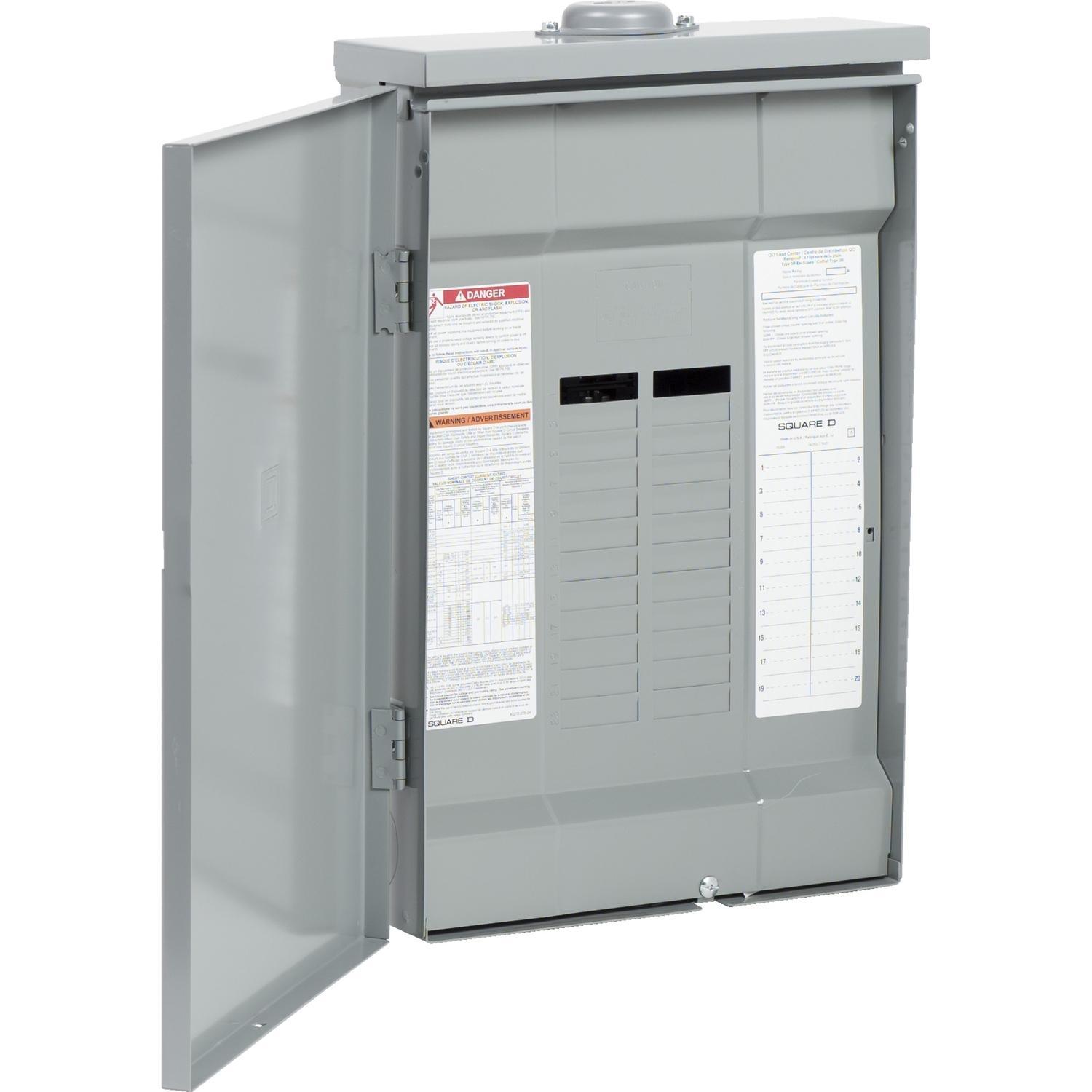 Square D™ QO320ML1RB Three Phase Main Lug Load Centers
