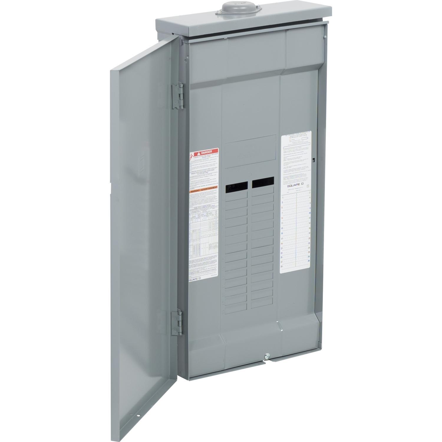 Square D™ QO330ML2RB Three Phase Main Lug Load Centers