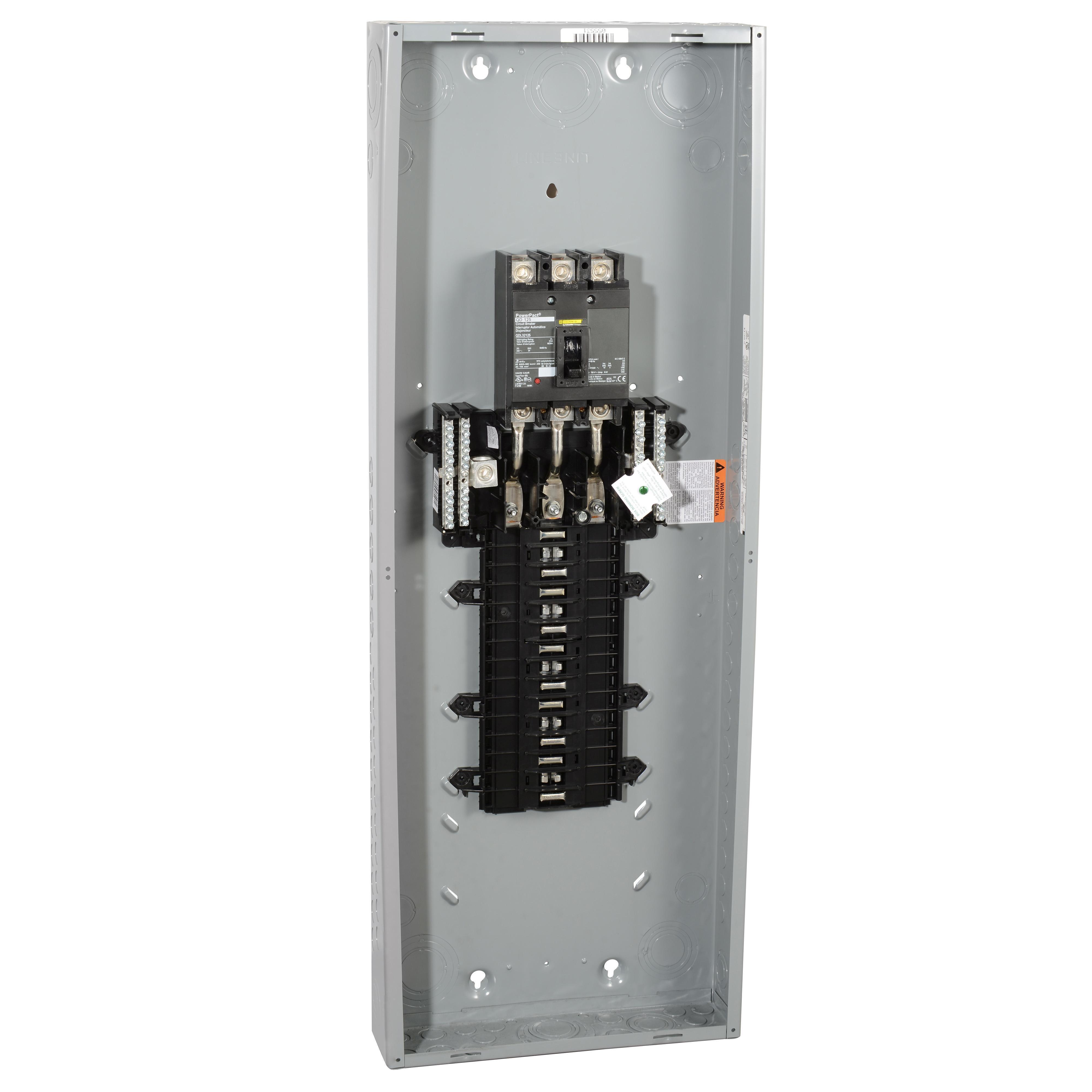 Square D™ QO330MQ125100 Three Phase Convertible Load Centers