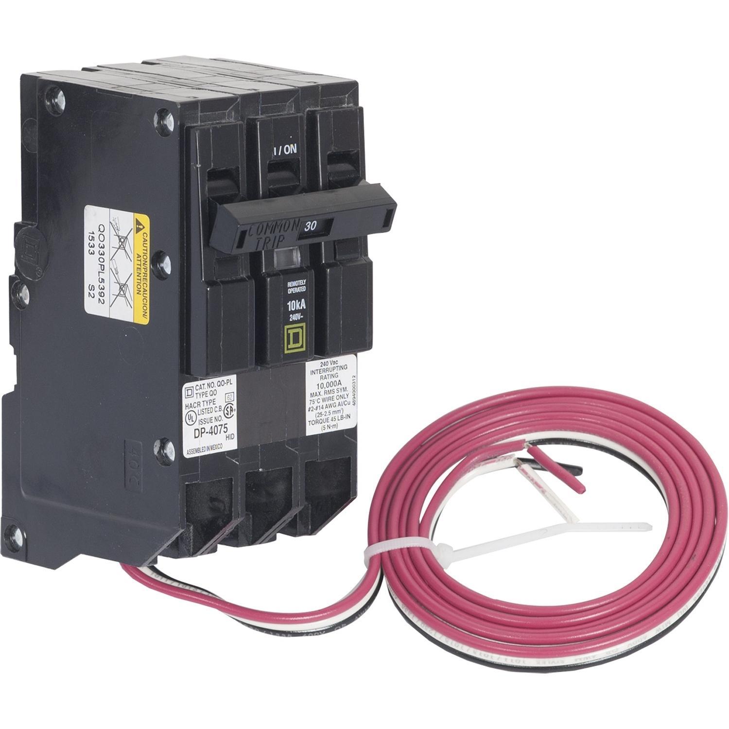 Square D™ QO330PL5392 Miniature Circuit Breakers