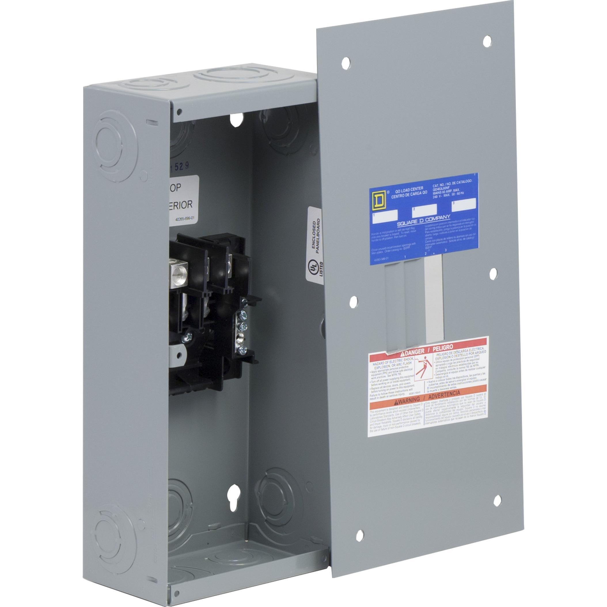 Square D™ QO403L60NF Three Phase Main Lug Load Centers