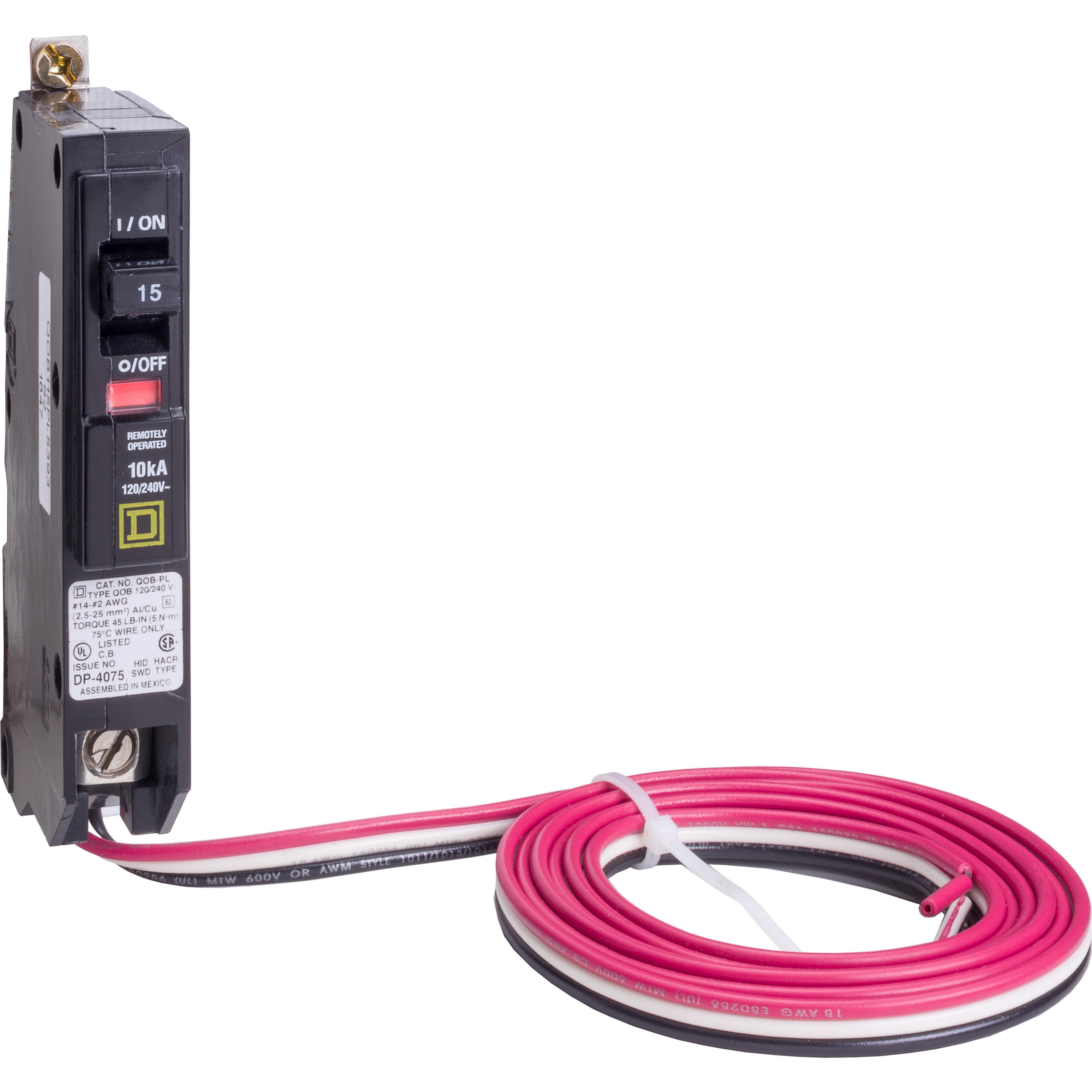 Square D™ QOB115PL5393 Miniature Circuit Breakers
