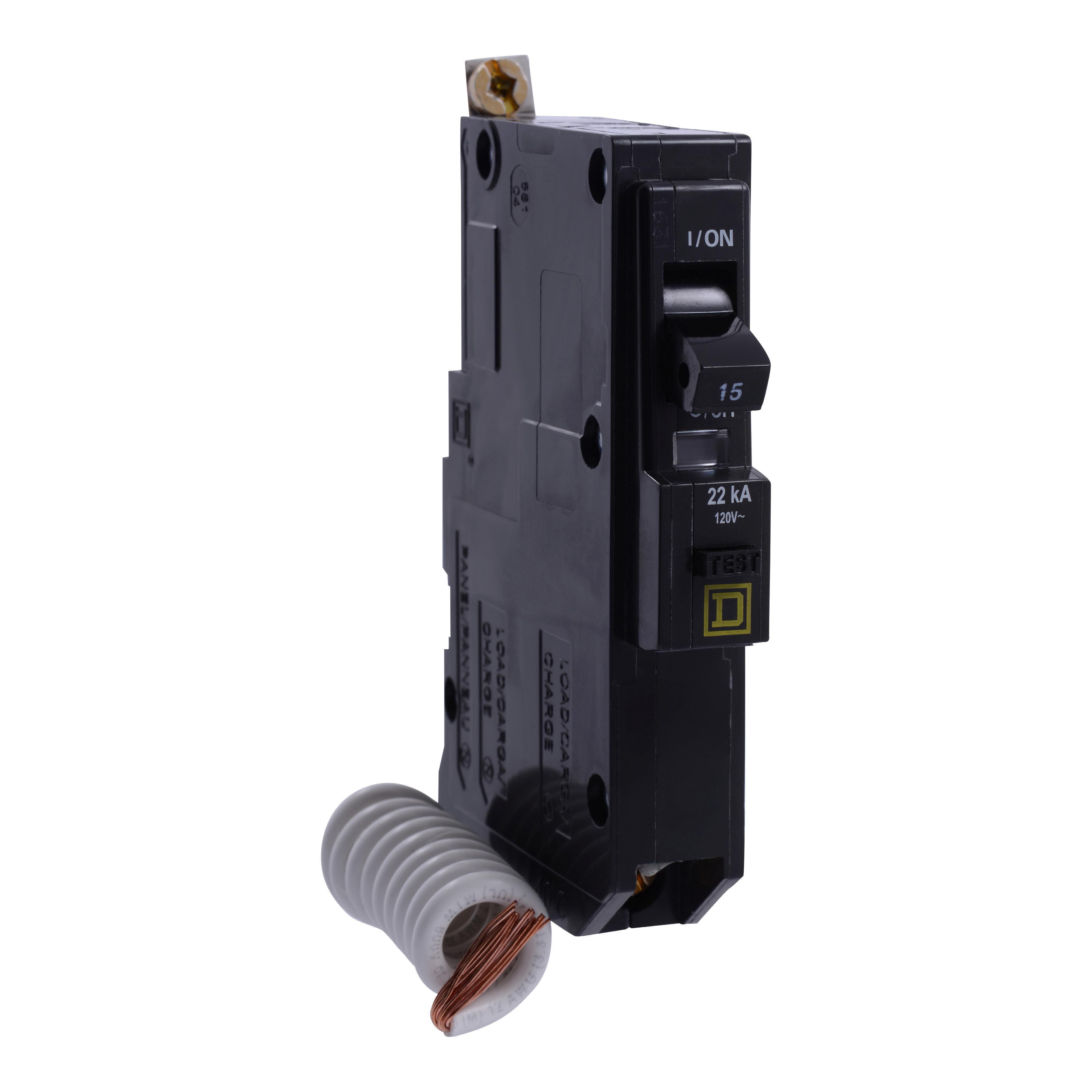 Square D™ QOB115VHEPD Ground-Fault Circuit Breakers