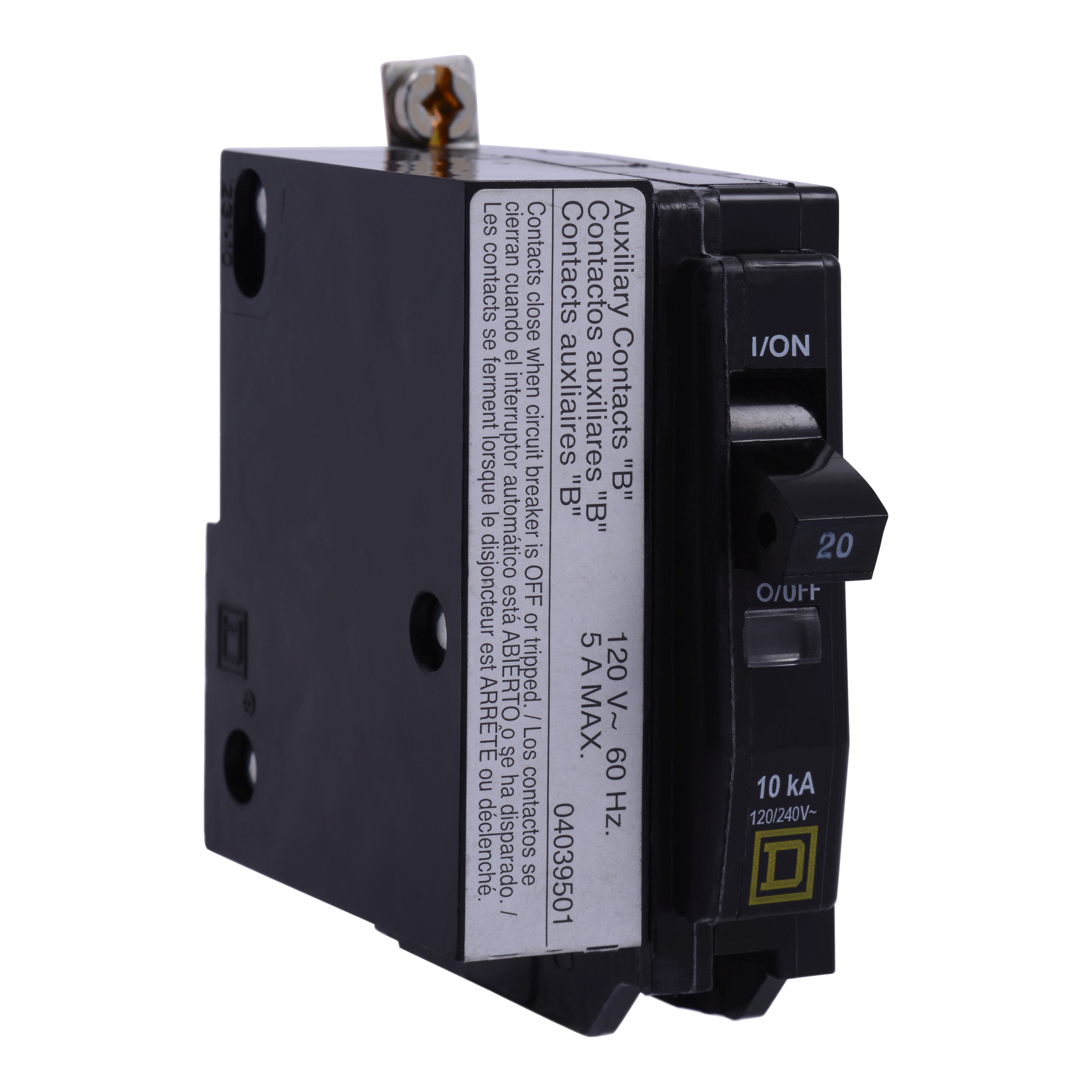 Square D™ QOB1201201 Miniature Circuit Breakers