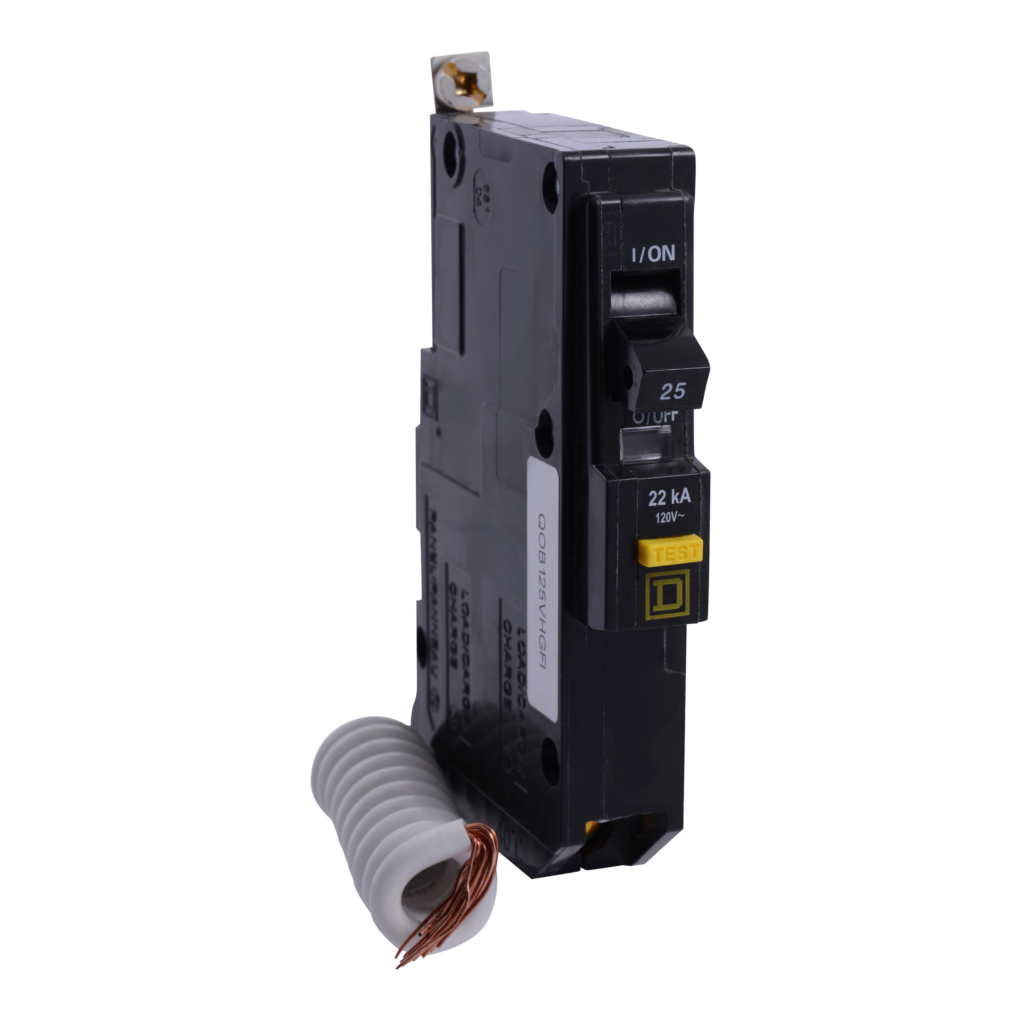 Square D™ QOB125VHGFI Ground-Fault Circuit Breakers