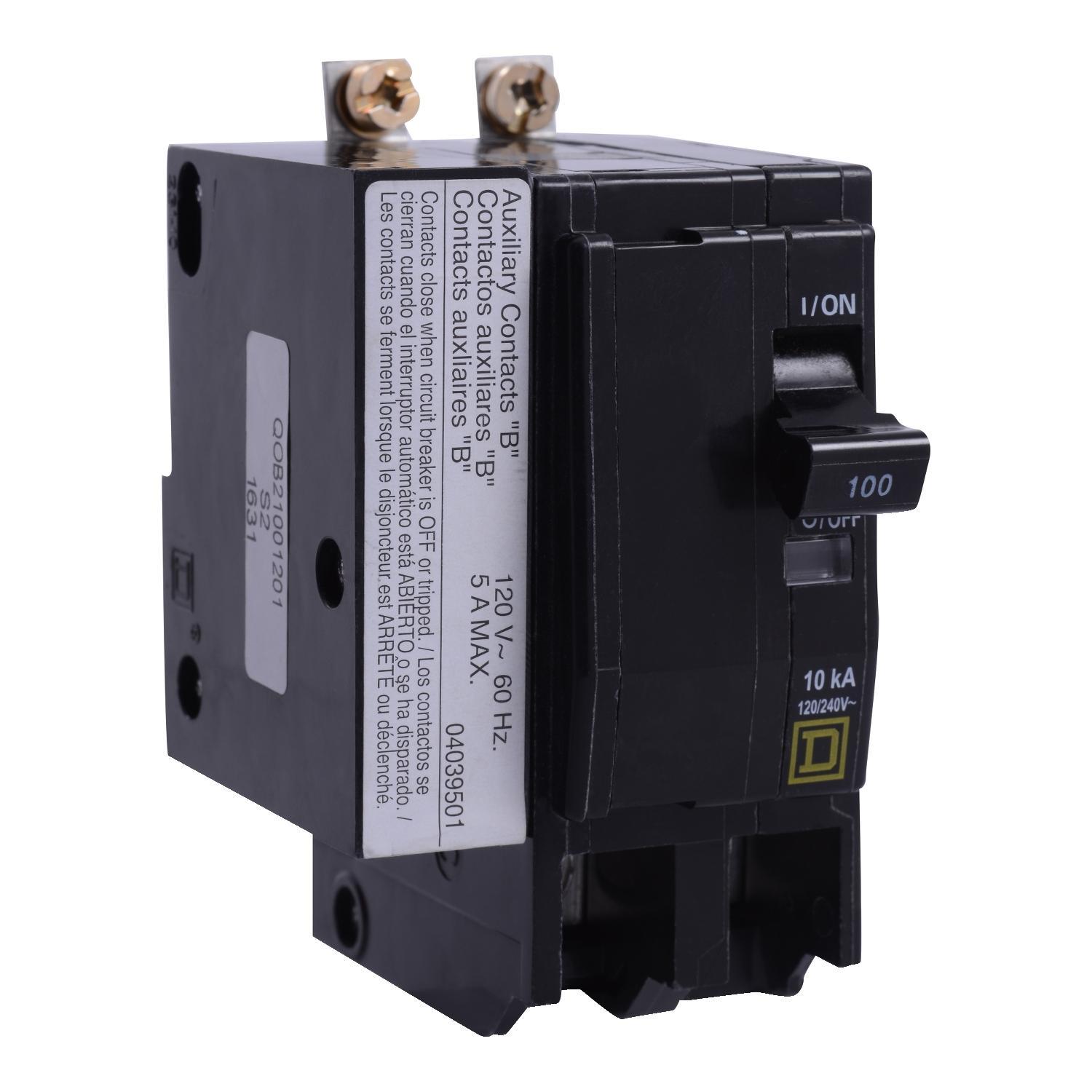 Square D™ QOB21001201 Miniature Circuit Breakers
