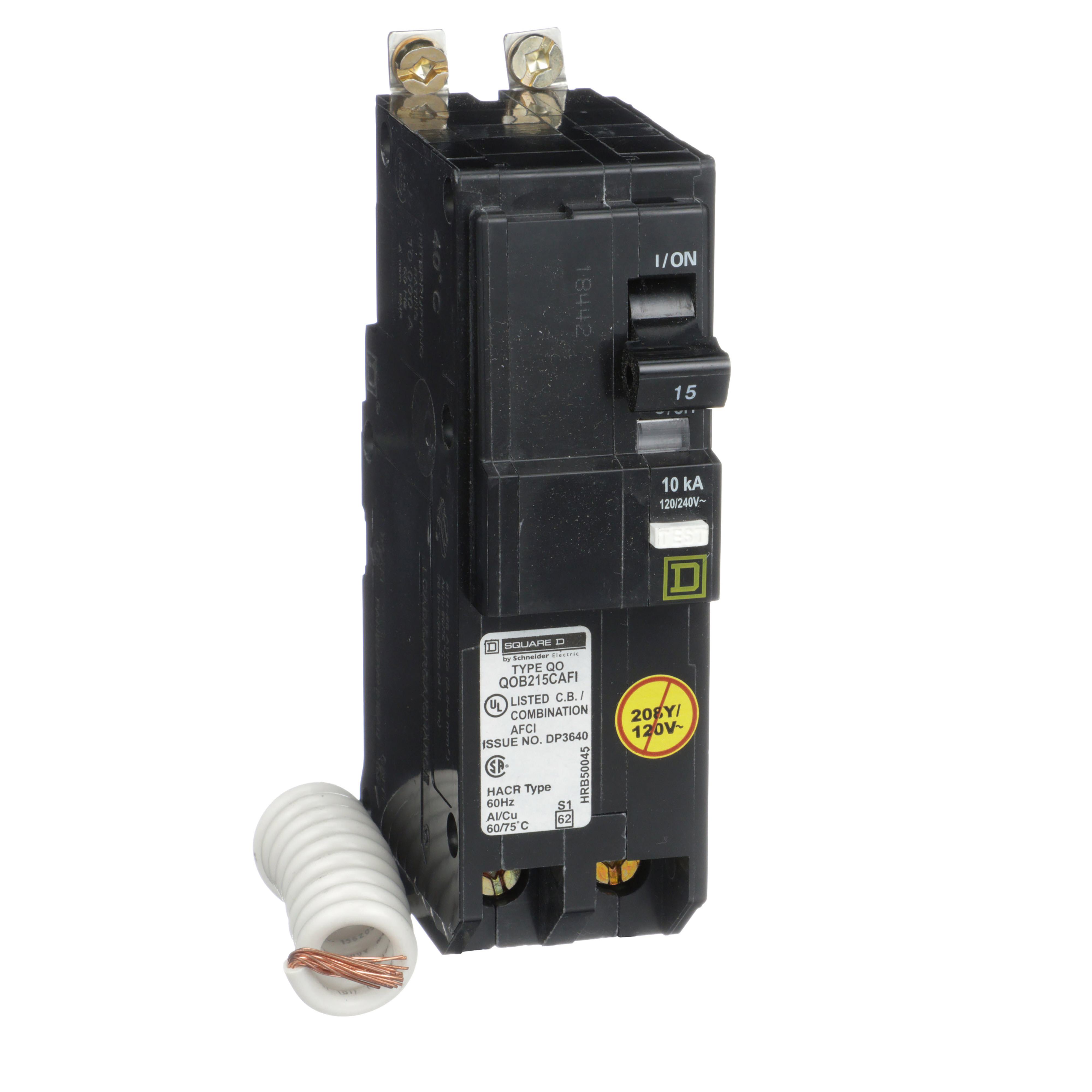 Square D™ QOB215CAFI Miniature Circuit Breakers